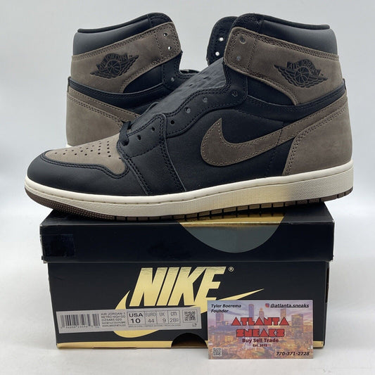 Size 10 - Jordan 1 Retro OG High Palomino Brown Black Suede (DZ5485-020)