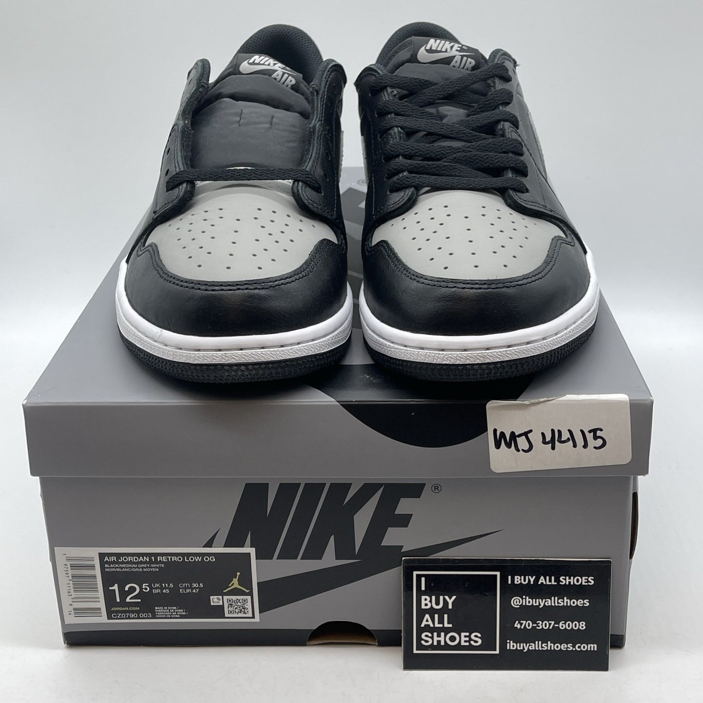 Size 12.5 - Air Jordan 1 Retro OG 2024 Low Shadow Leather (CZ0790-003)