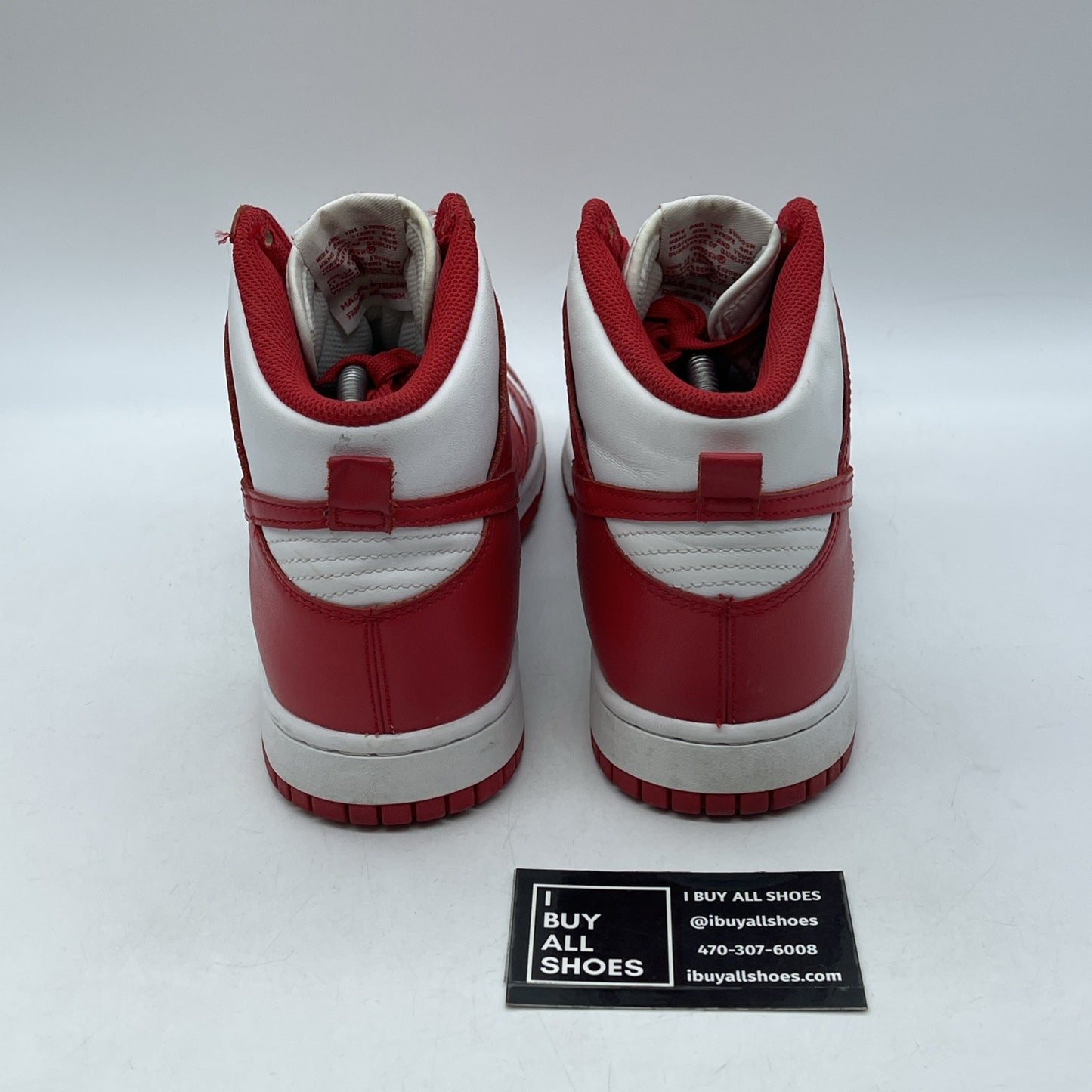 Size 9 - Nike Dunk High Championship Red White Leather (DD1399-106)