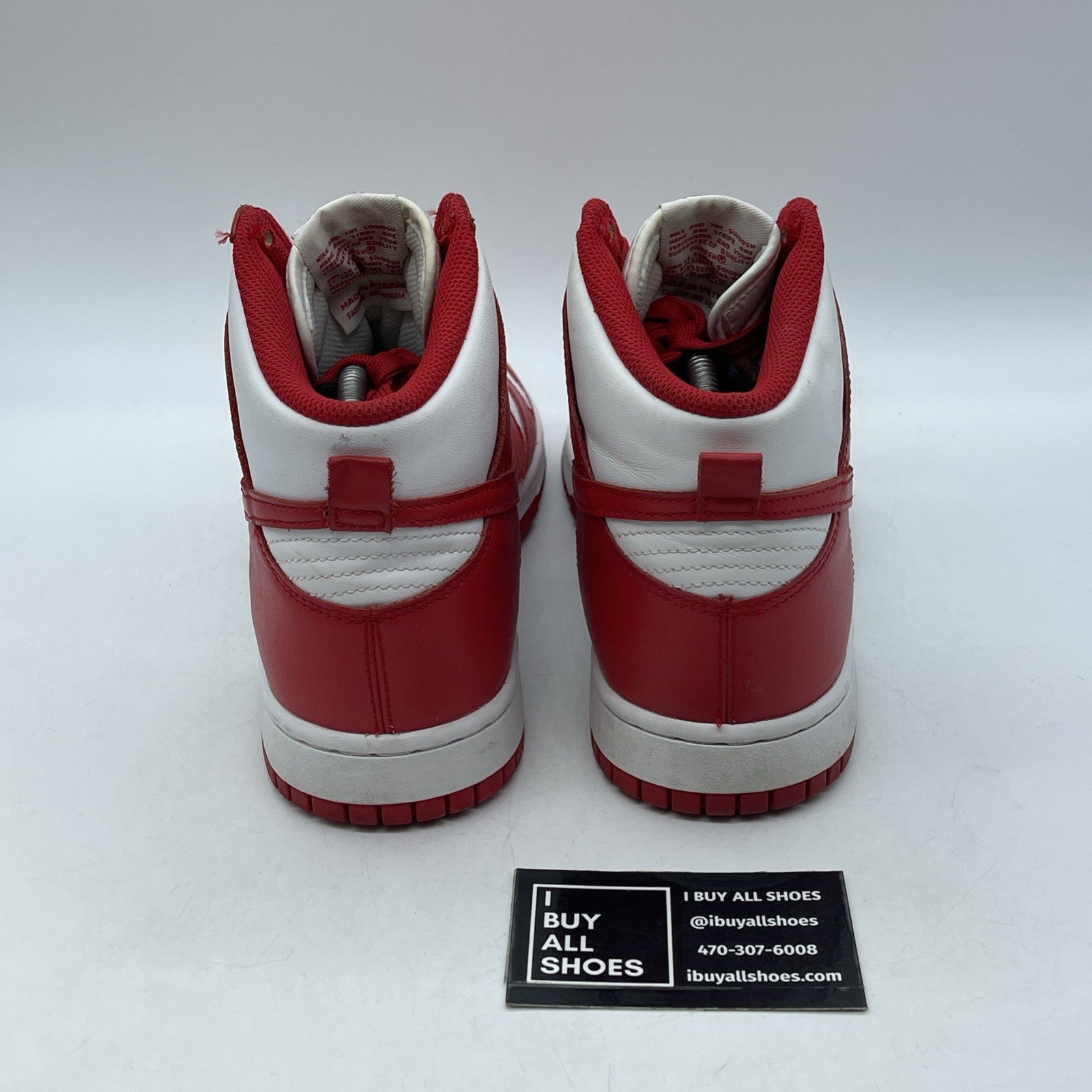 Size 9 - Nike Dunk High Championship Red White Leather (DD1399-106)