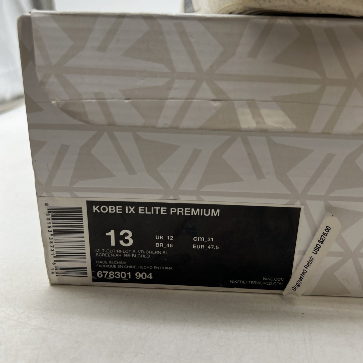 Size 13 - Nike Kobe 9 Elite Premium What The Kobe (678301-904)