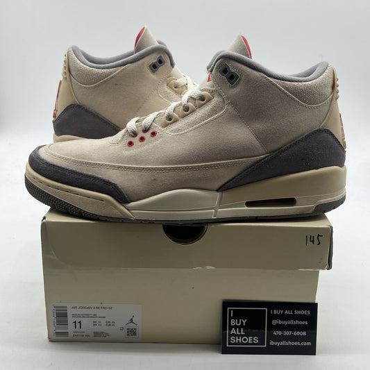 Size 11 - Air Jordan 3 Muslin (DH7139-100)