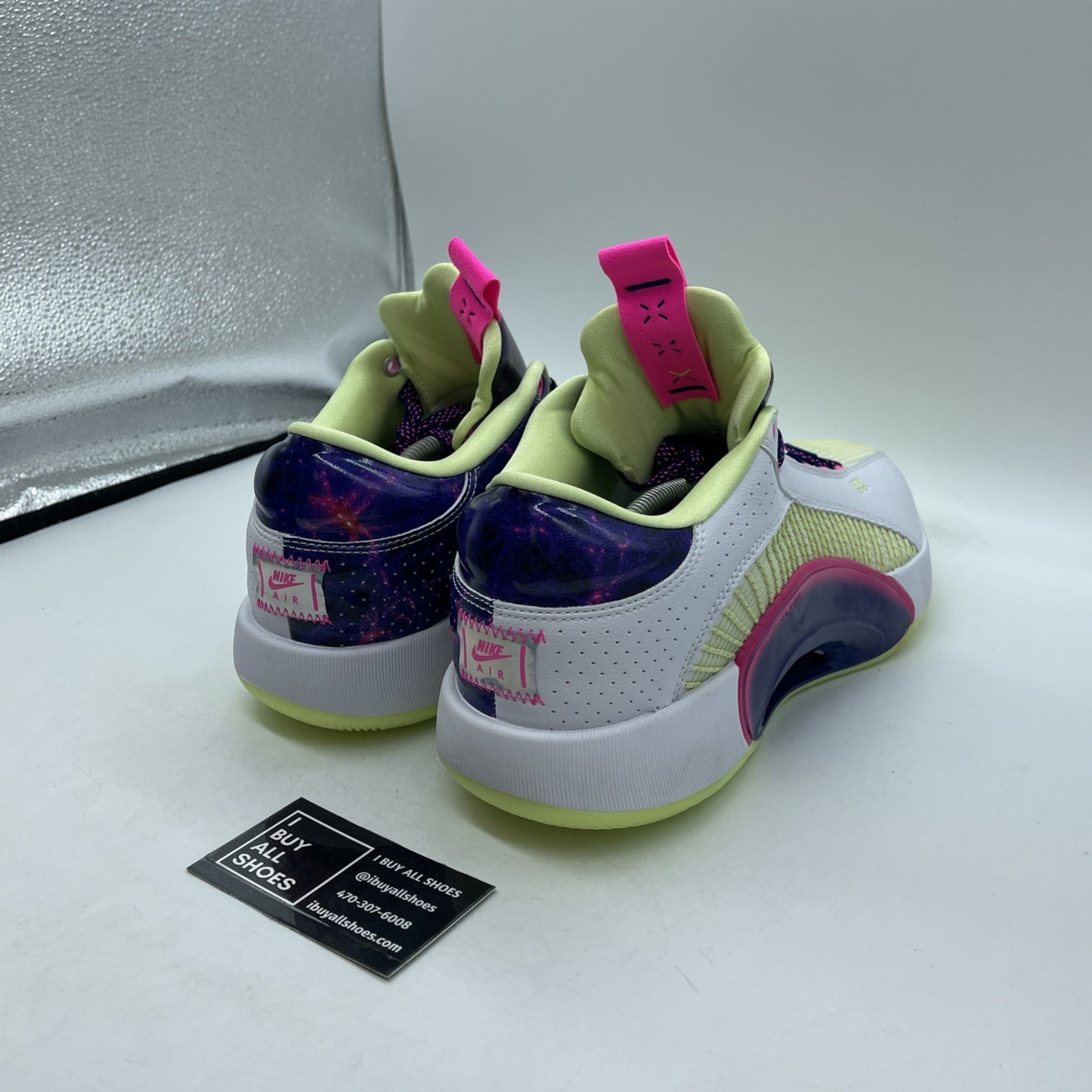 Size 14 - Luka Doncic x Air Jordan 35 Low Cosmic Deception Suede (DJ9805-190)