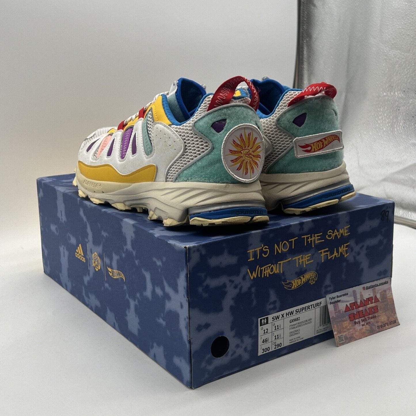 Size 12 - Adidas Superturf x Sean Wotherspoon x Hot Wheels (GX9682)