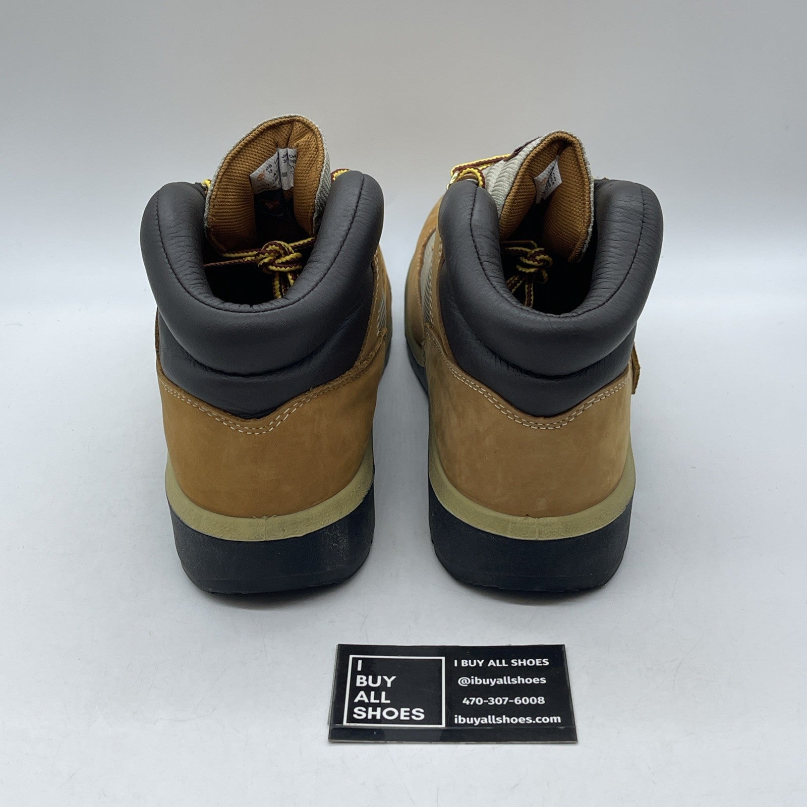 Size 13 - Timberland Field Boot Waterproof Wheat Nubuck (0A18RI)