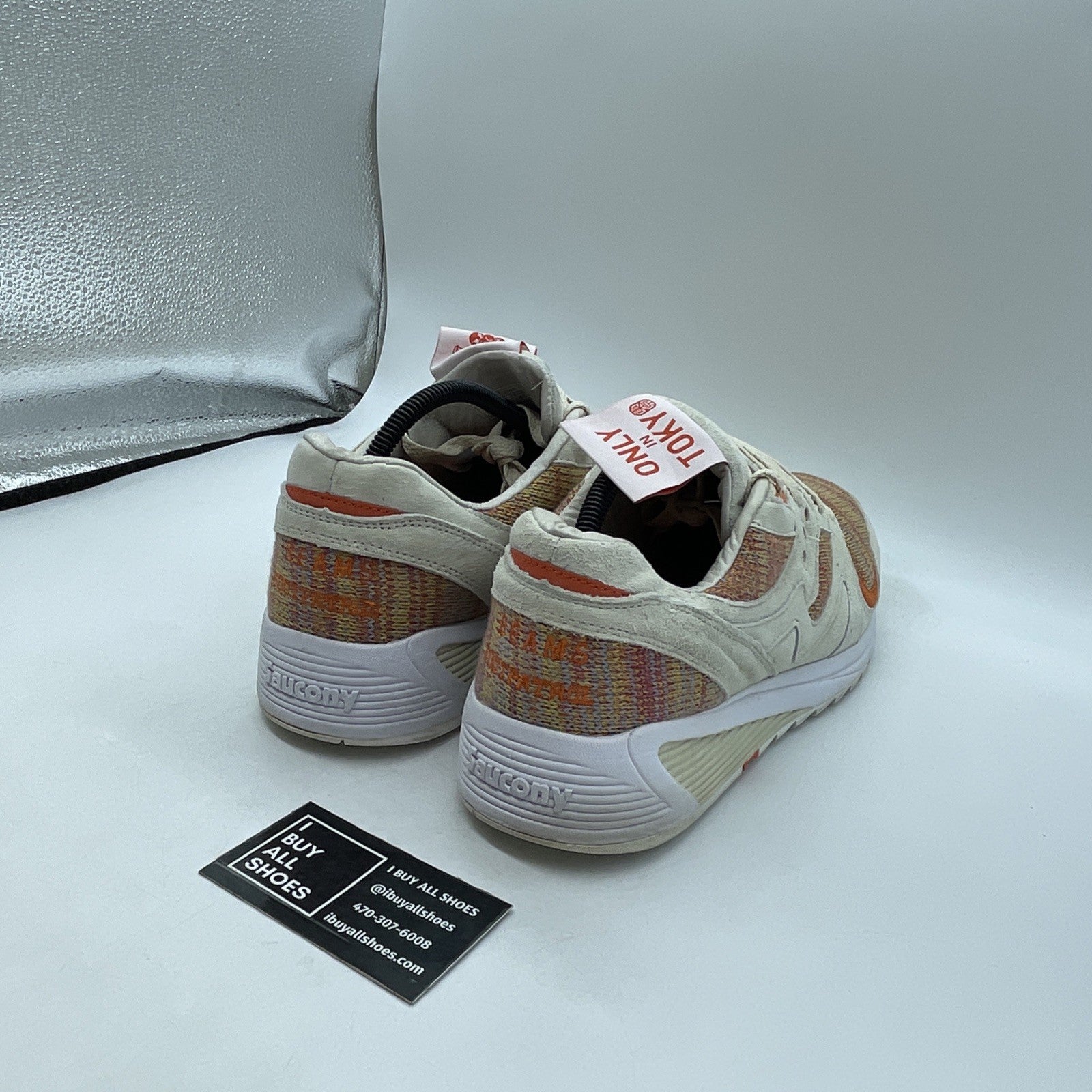 Size 11.5 - Saucony Footpatrol x Beams Grid 8000 Only In Tokyo (S70244-1)