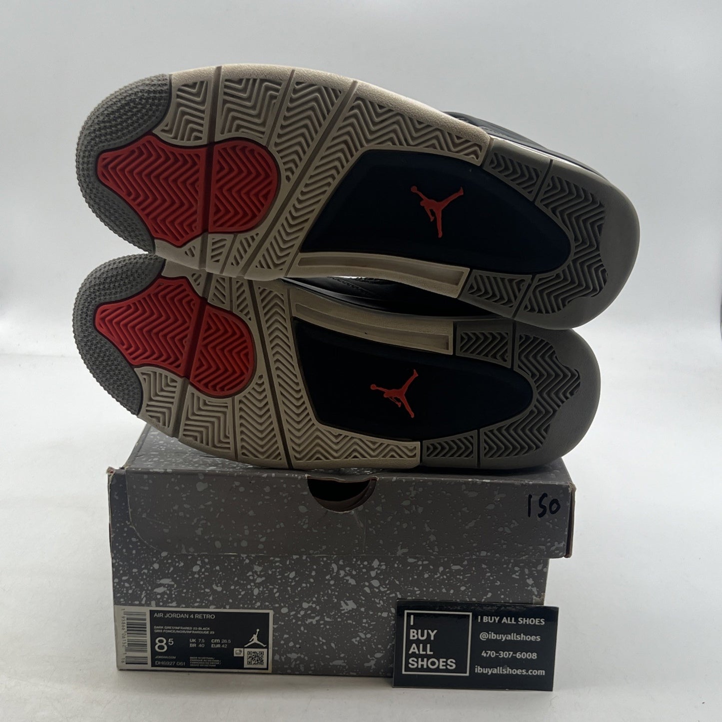 Size 8.5 - Air Jordan 4 Retro Mid Infrared (DH6927-061)