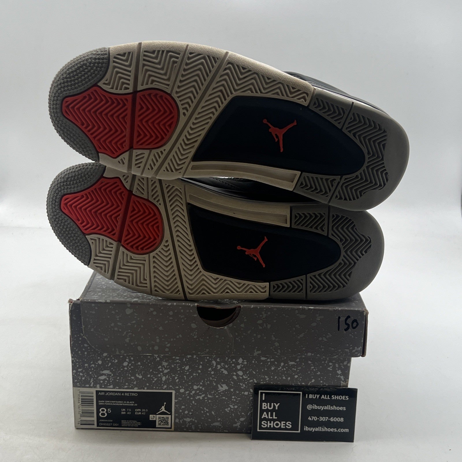 Size 8.5 - Air Jordan 4 Retro Mid Infrared (DH6927-061)