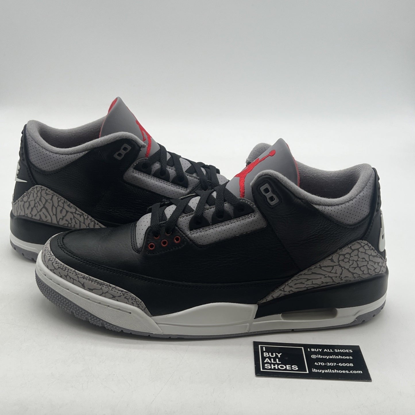 Size 13 - Air Jordan 3 Retro OG 2024 Black Cement (DN3707-010)