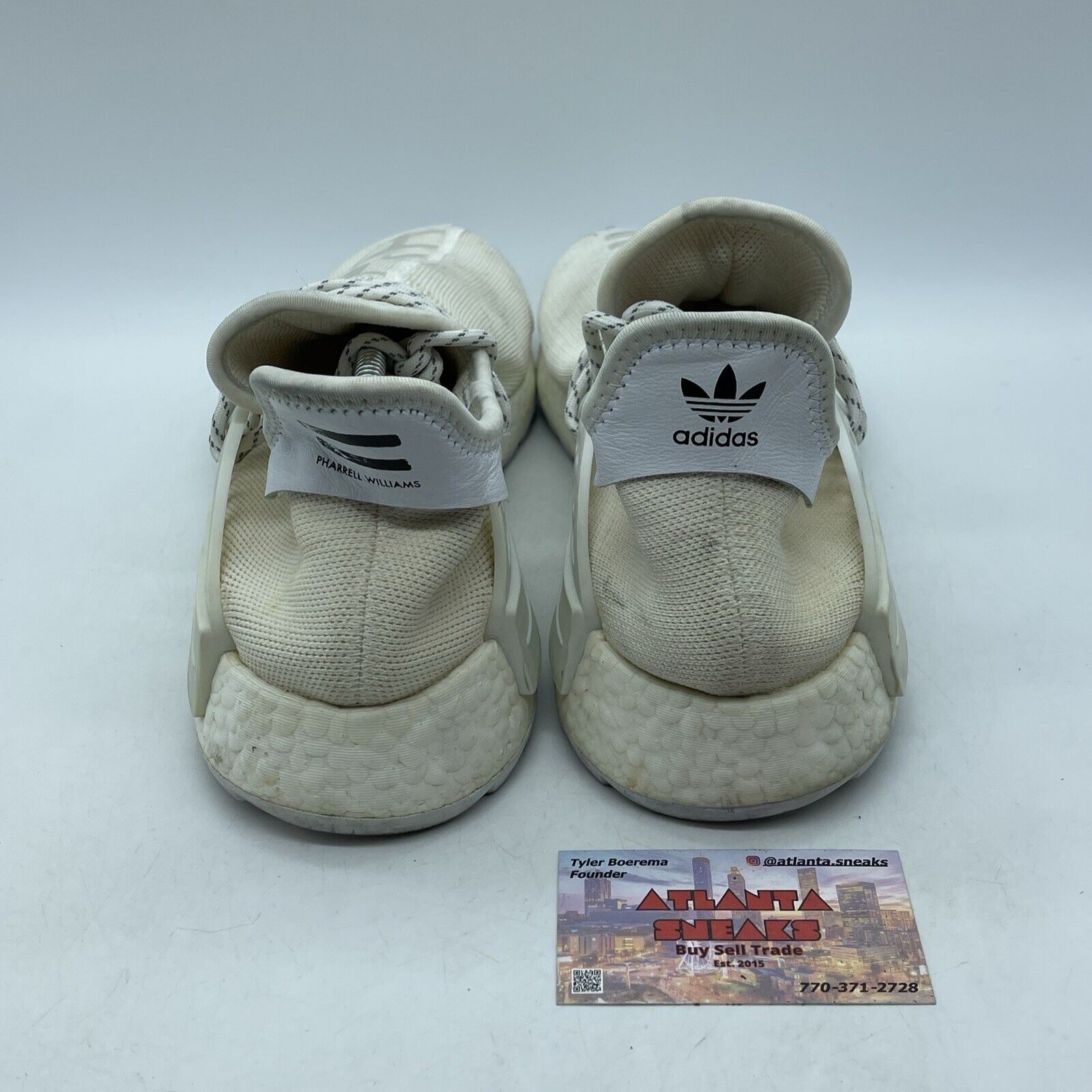 Size 13 - adidas Pharrell x NMD Human Race Trail Blank Canvas Suede (AC7031)