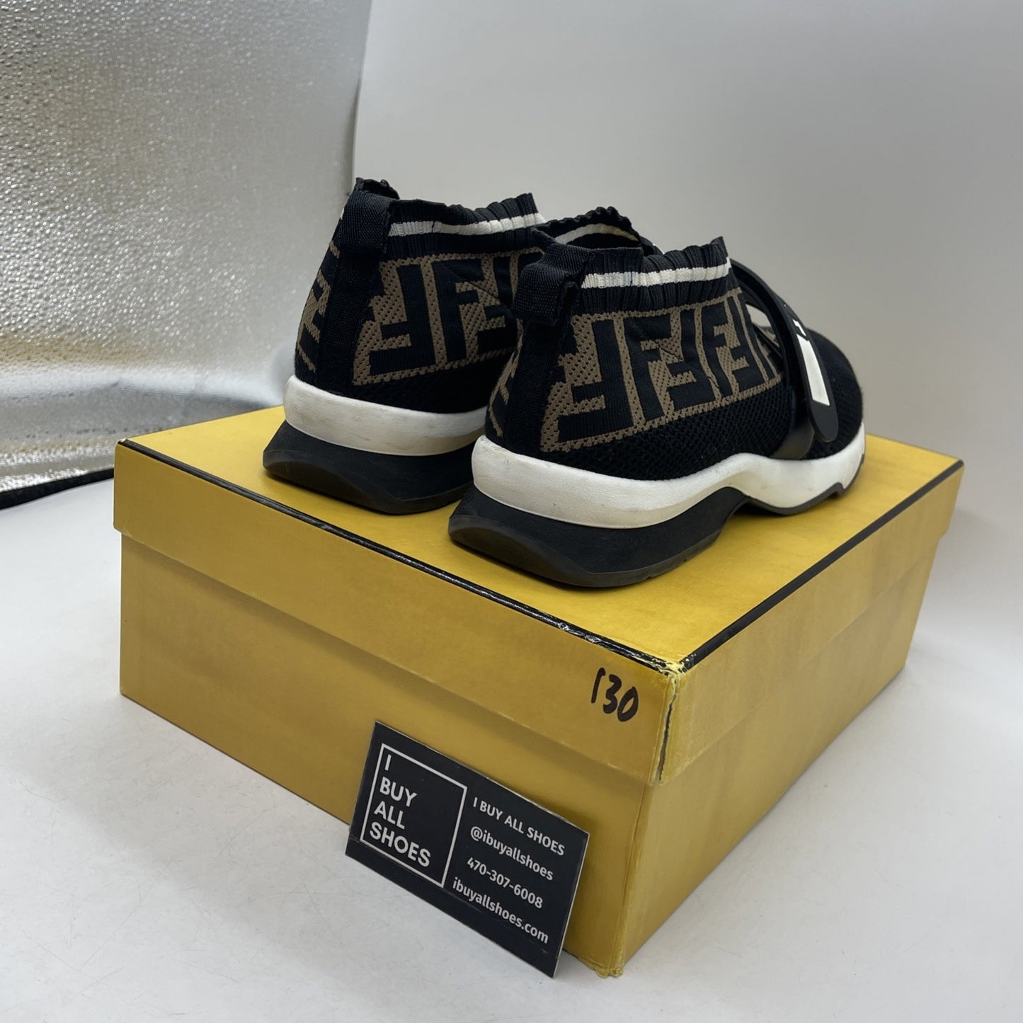 Size 39 - FENDI Brown Black