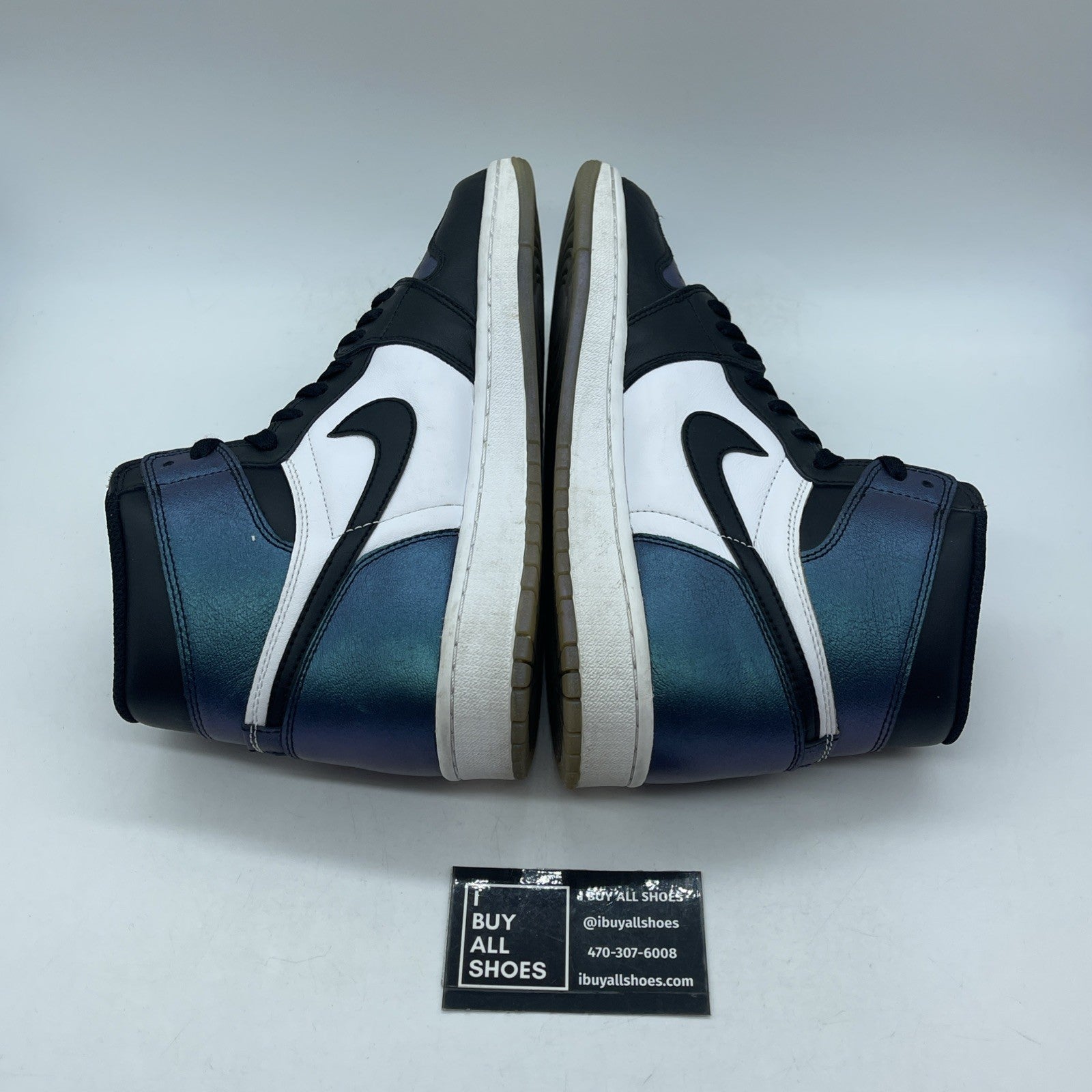 Size 9.5 - Air Jordan 1 Retro OG High All Star Chameleon Black White (907958-015