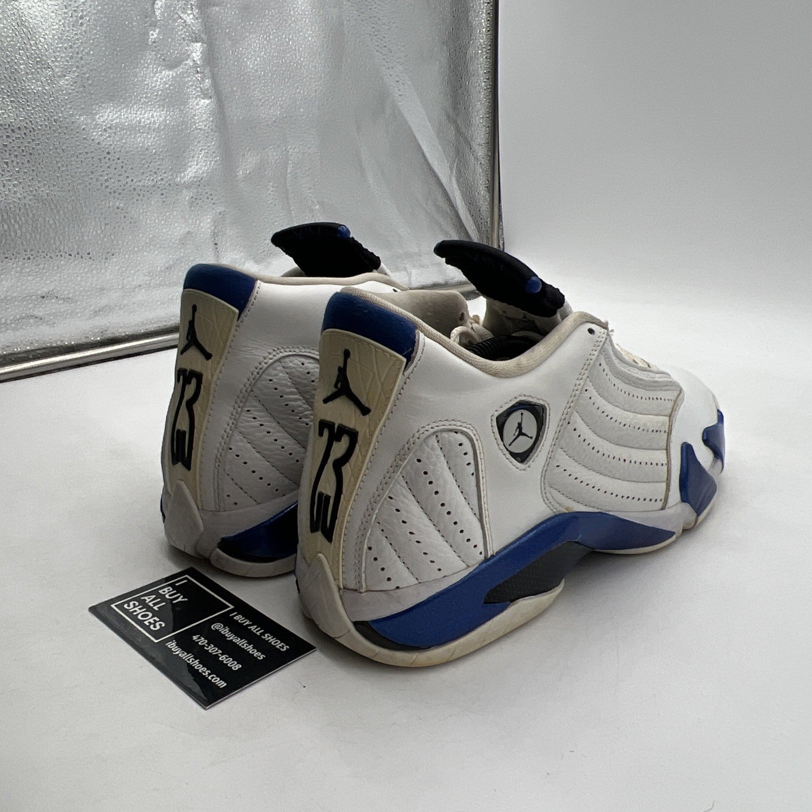 Size 9.5 - Air Jordan 14 Retro Hyper Royal (487471-104)