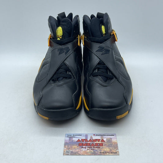 Size 9.5W - Air Jordan 8 Retro Taxi Yellow Black Leather (CI1236-007)