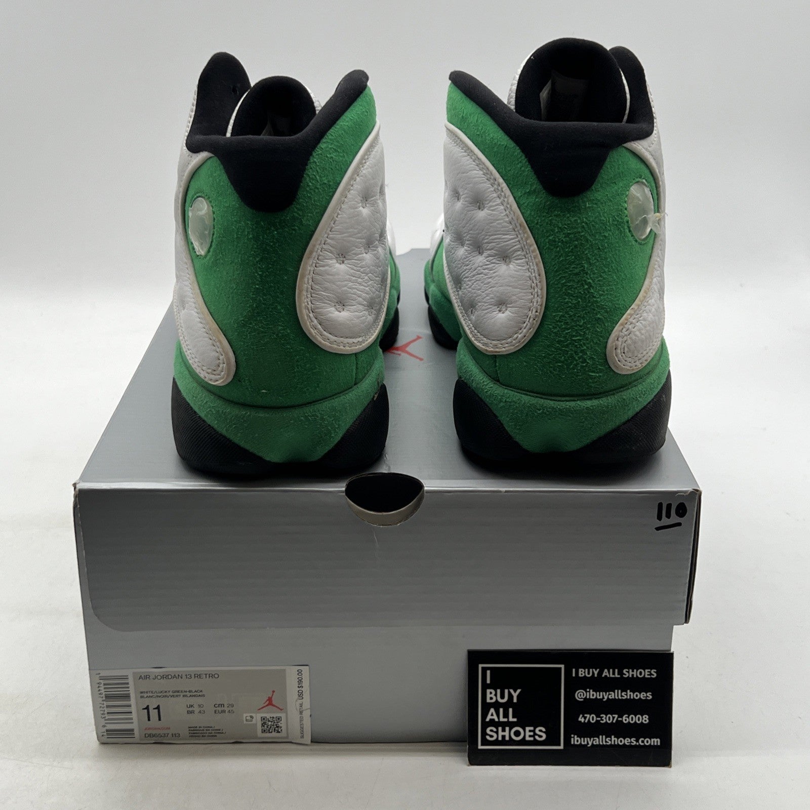 Size 11 - Jordan 13 Retro Lucky Green 2020 - (DB6537-113)