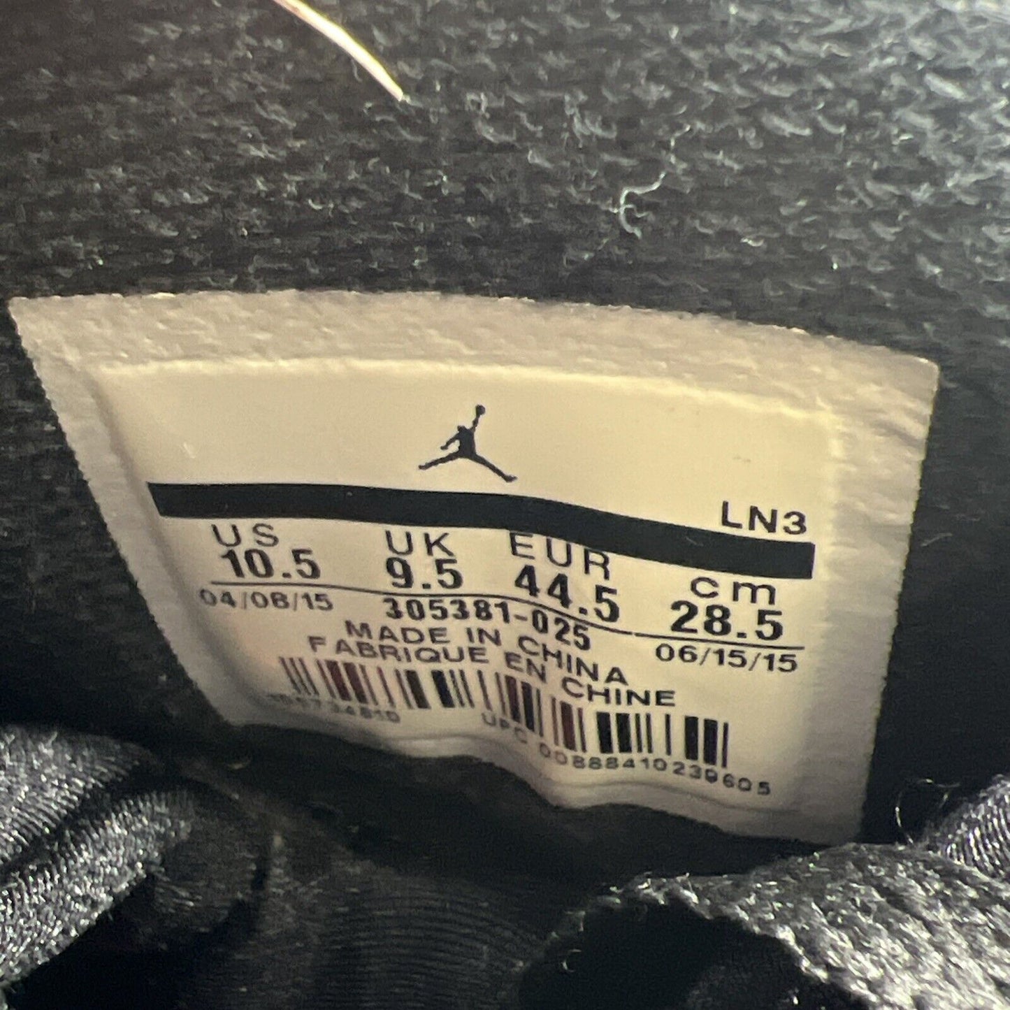Size 10.5 - Air Jordan 8 Retro Aqua 2015 (305381-025)