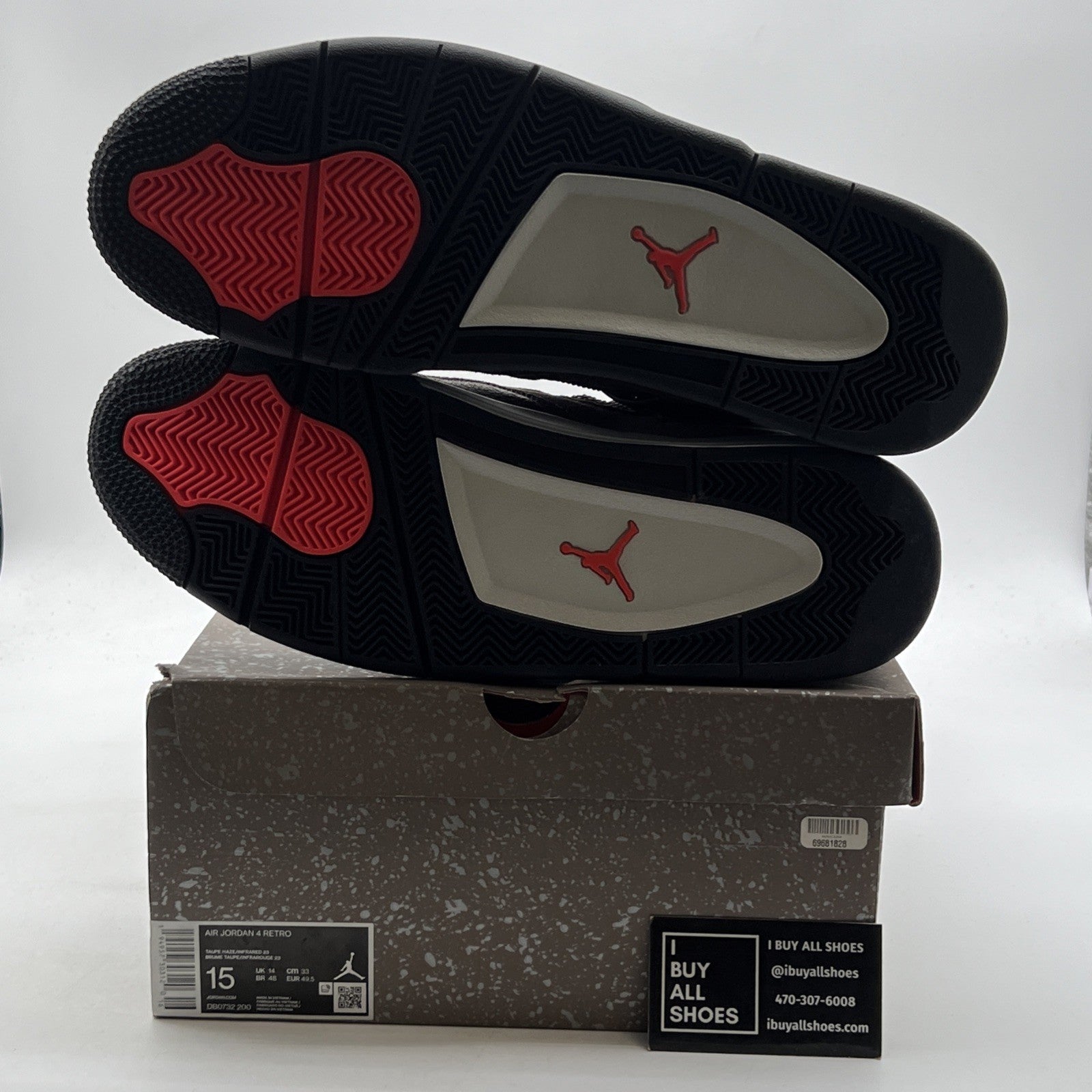 Size 15 - Air Jordan 4 Retro Mid Taupe Haze (DB0732-200)