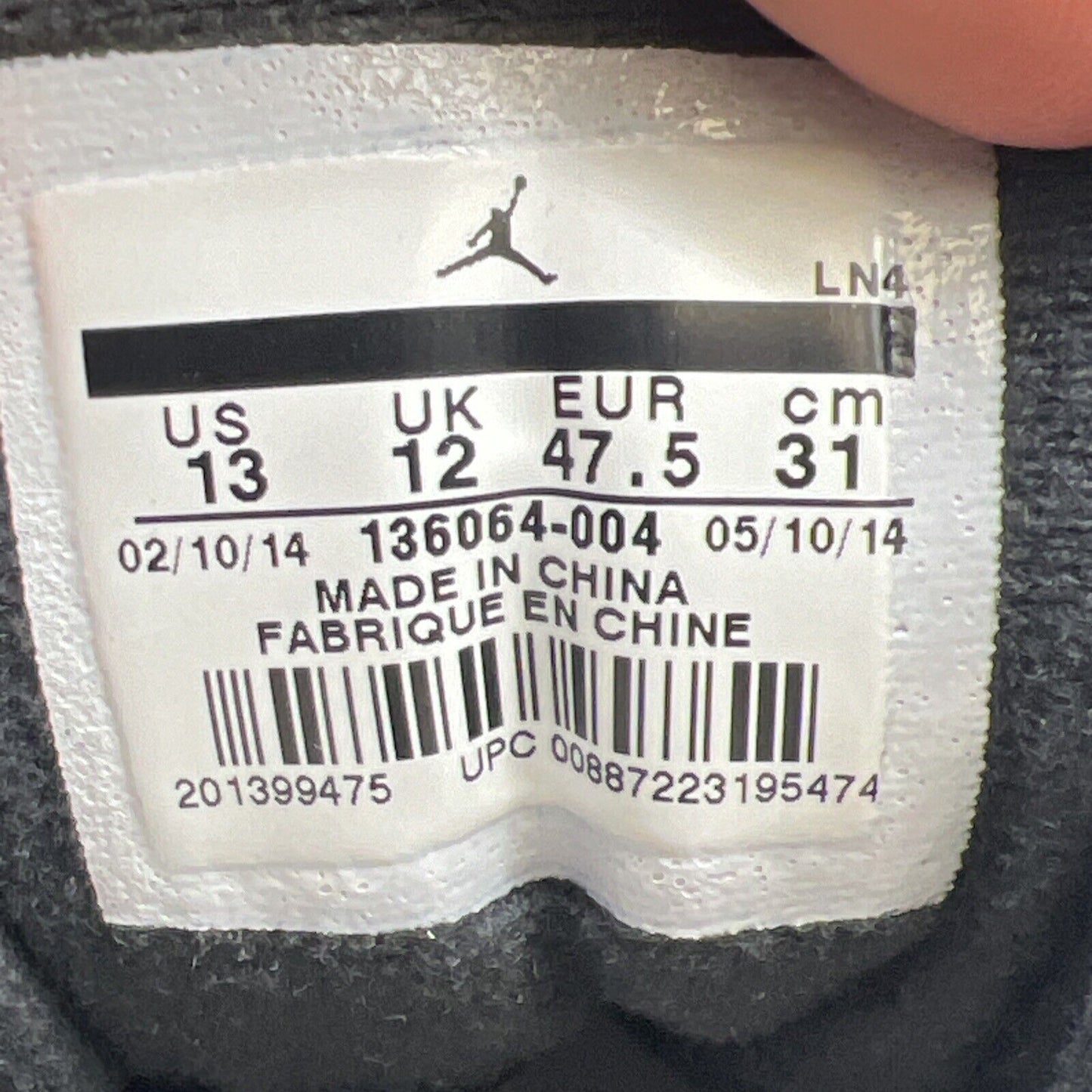 Size 13 - Air Jordan 3 Retro Wolf Grey Black White Leather Customs (136064-004)