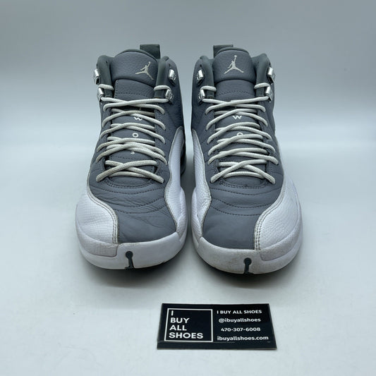 Size 11 - Jordan 12 Stealth 2022 Grey White Silver Leather (CT8013-015