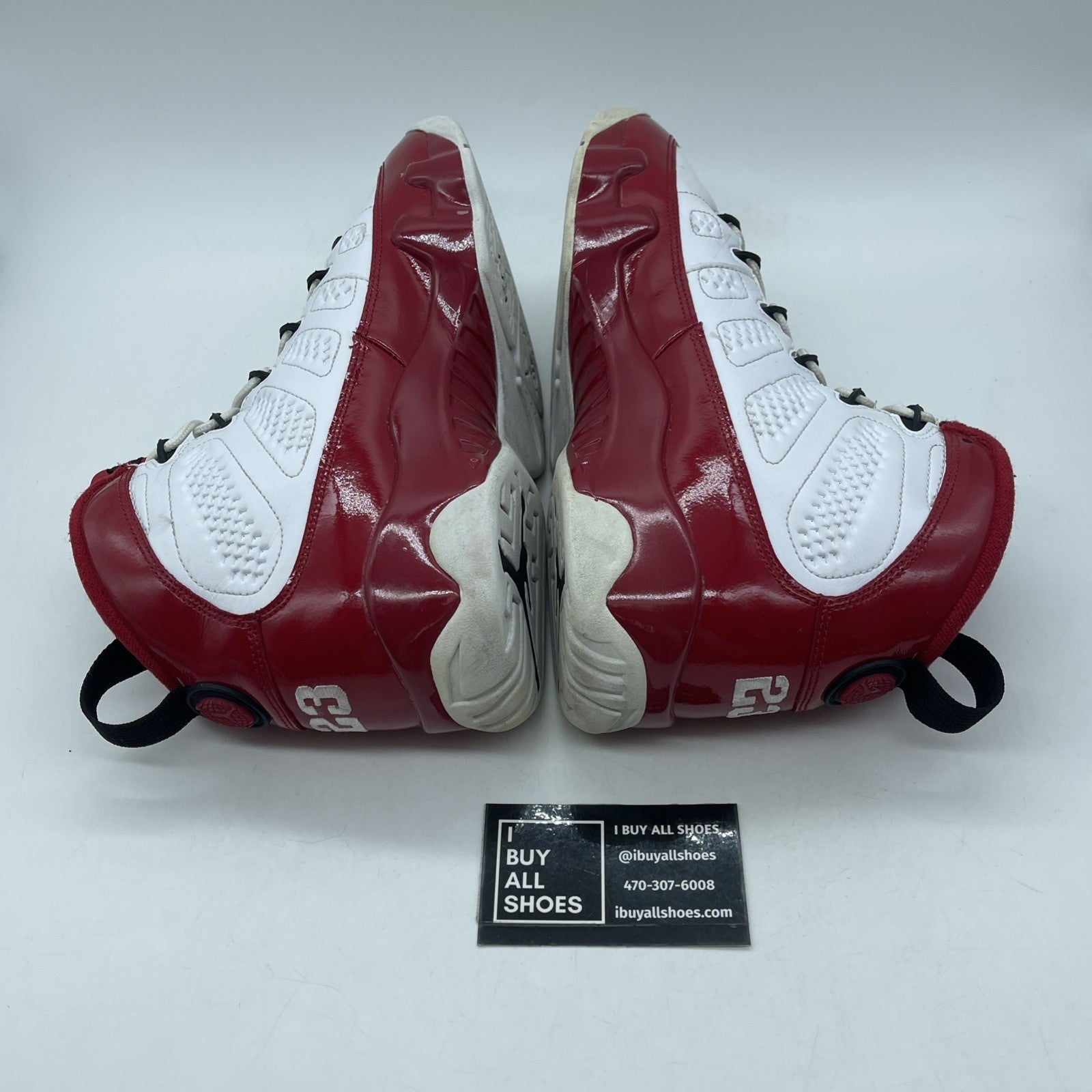 Size 9.5 - Air Jordan 9 Retro Gym Red White Black Leather (302370-160)