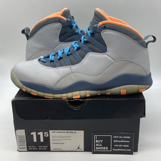 Size 11.5 - Air Jordan 10 Retro Bobcats (310805-026)