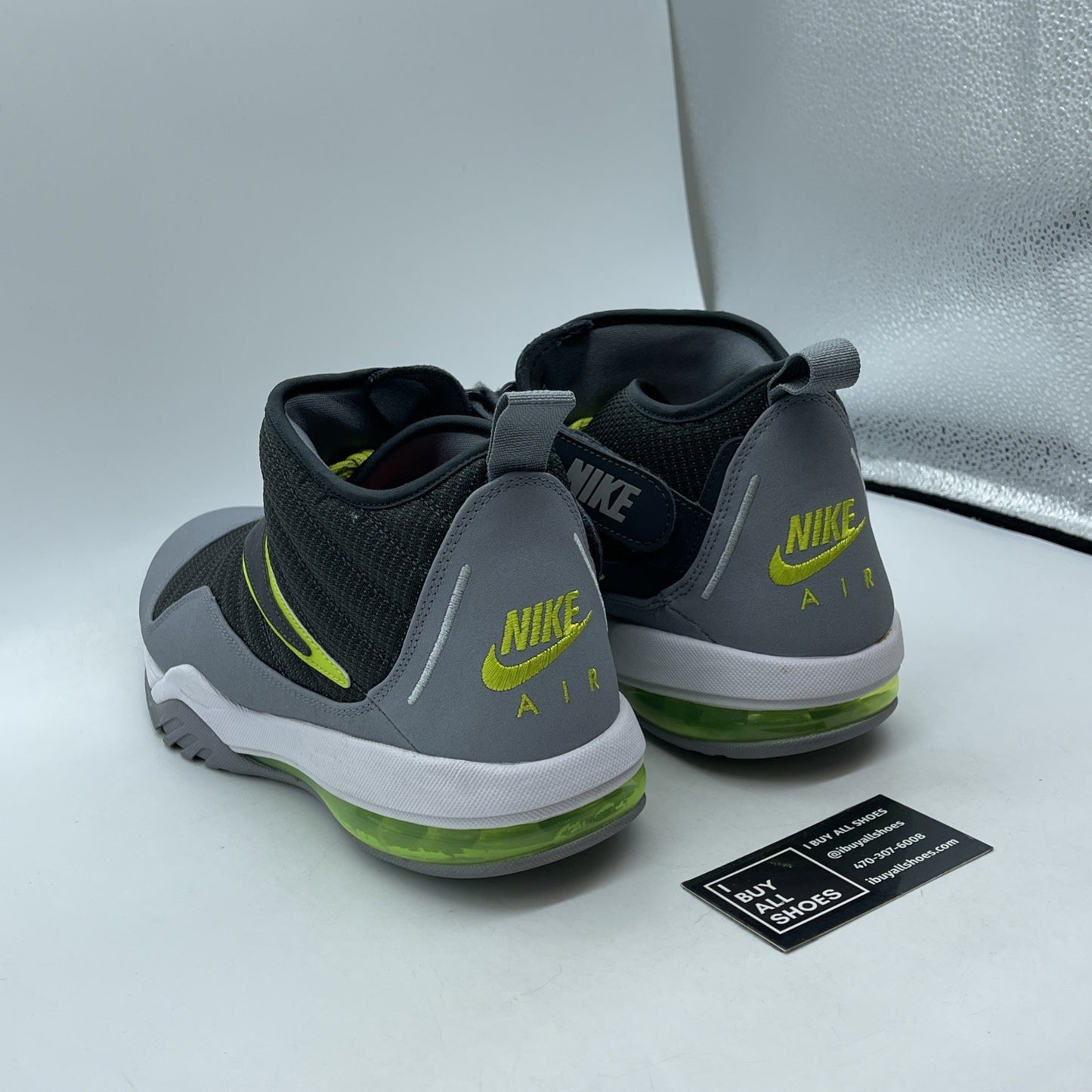 Size 13 - Nike Air Max Shake Evolve NDESTRUKT Grey Suede Leather (511494-001)