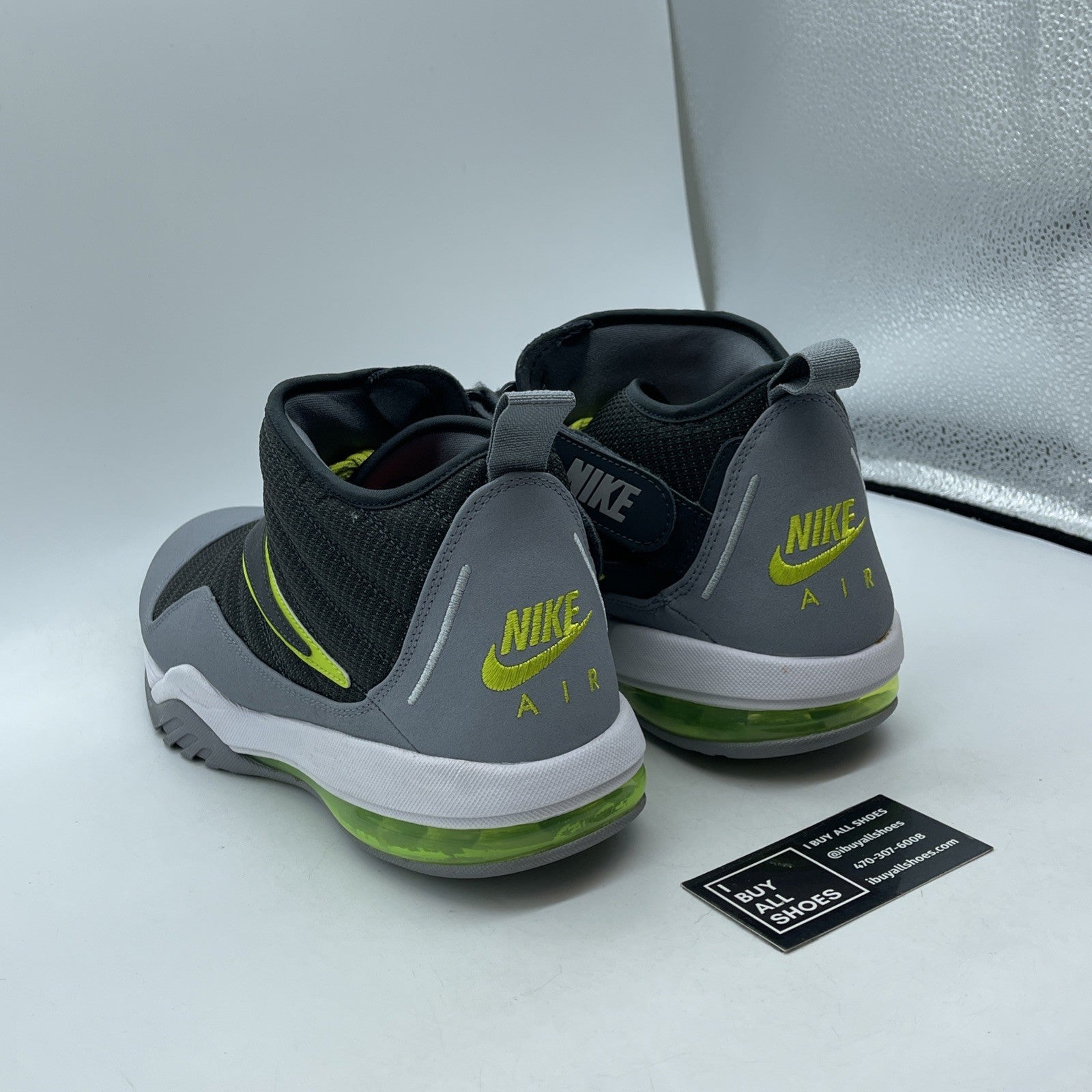 Size 13 - Nike Air Max Shake Evolve NDESTRUKT Grey Suede Leather (511494-001)