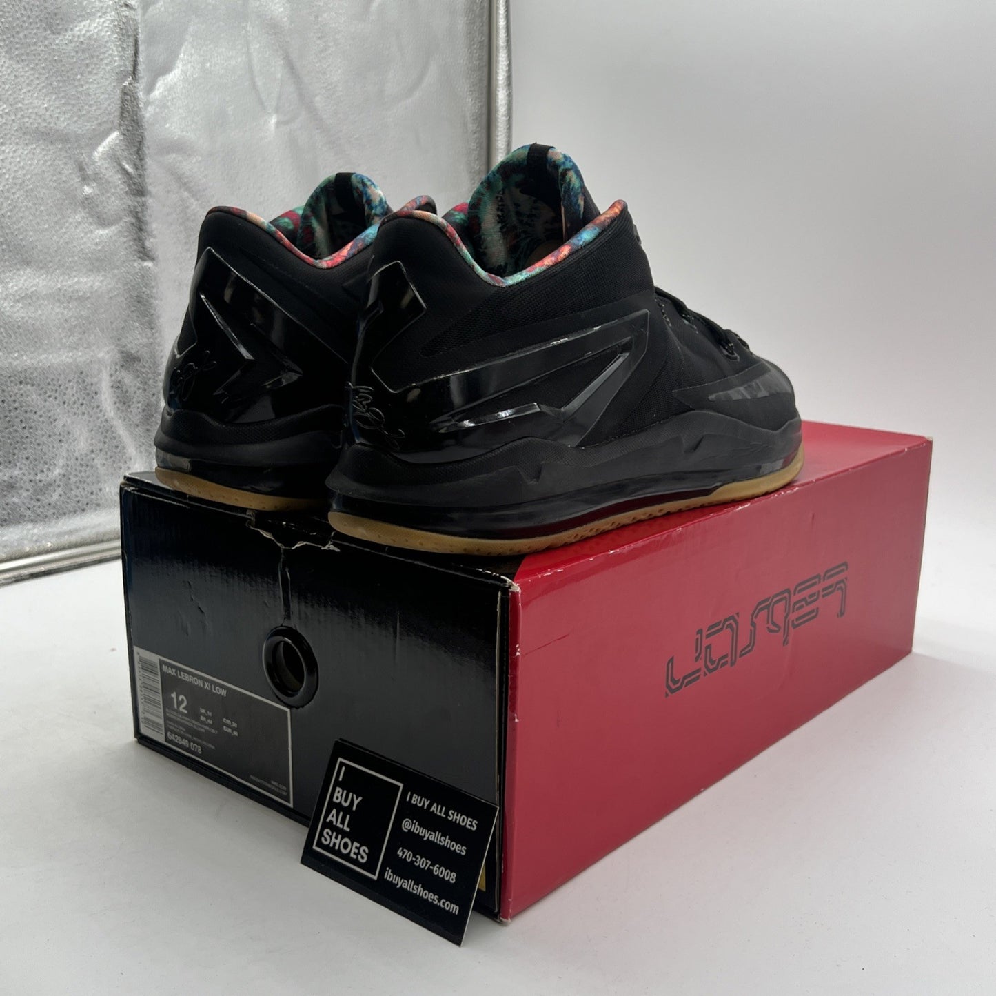 Size 12 - Nike Max LeBron 11 Low Gum (642849-078)