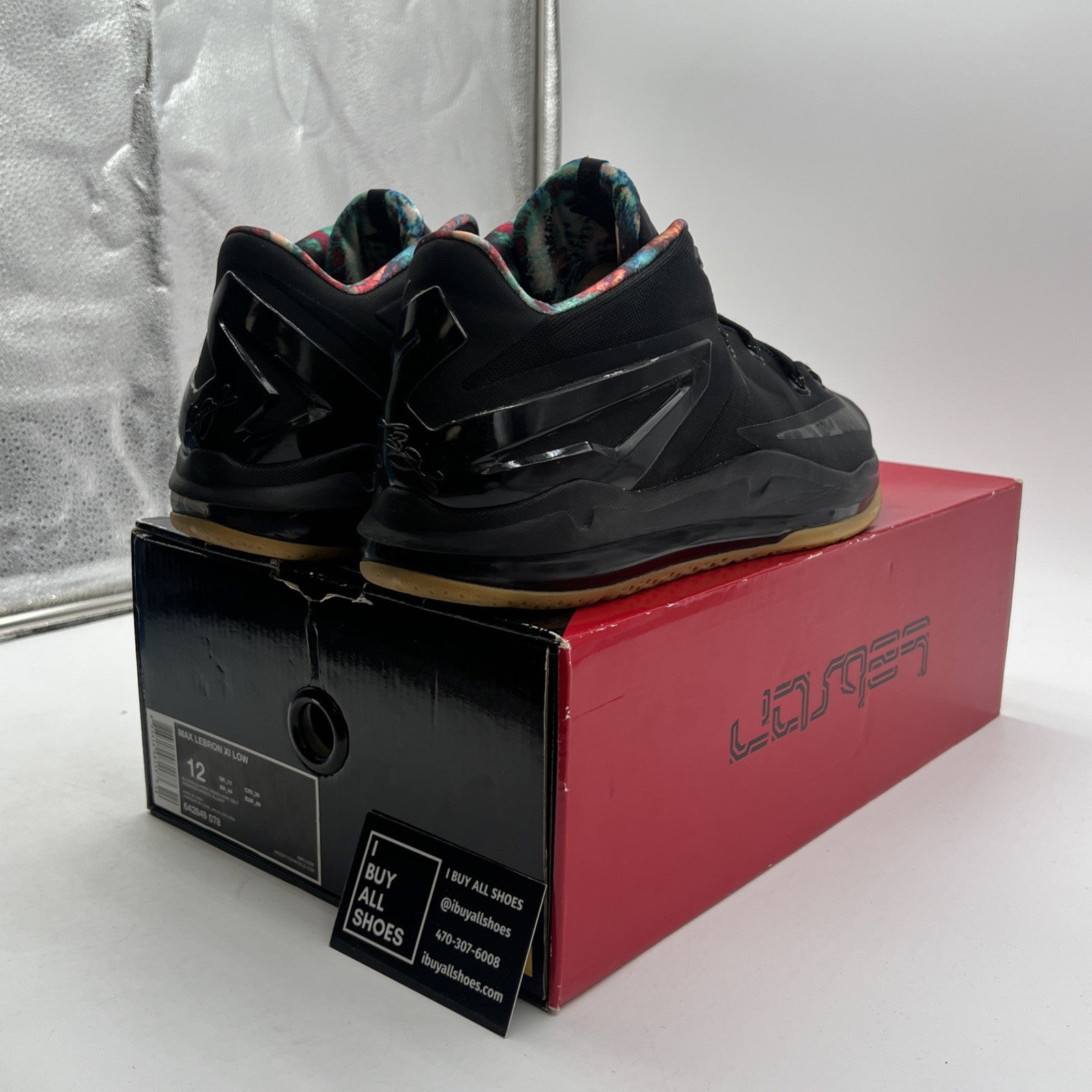 Size 12 - Nike Max LeBron 11 Low Gum (642849-078)