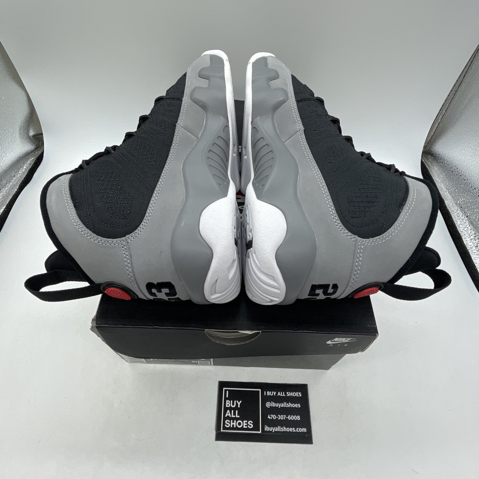 Size 5.5 - Air Jordan 9 Retro Particle Gray 2022