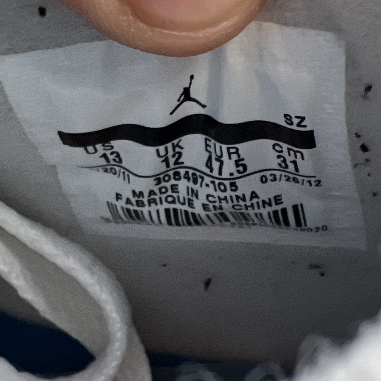 Size 13 - Air Jordan 4 Retro 2024 Military Blue (308497-105)