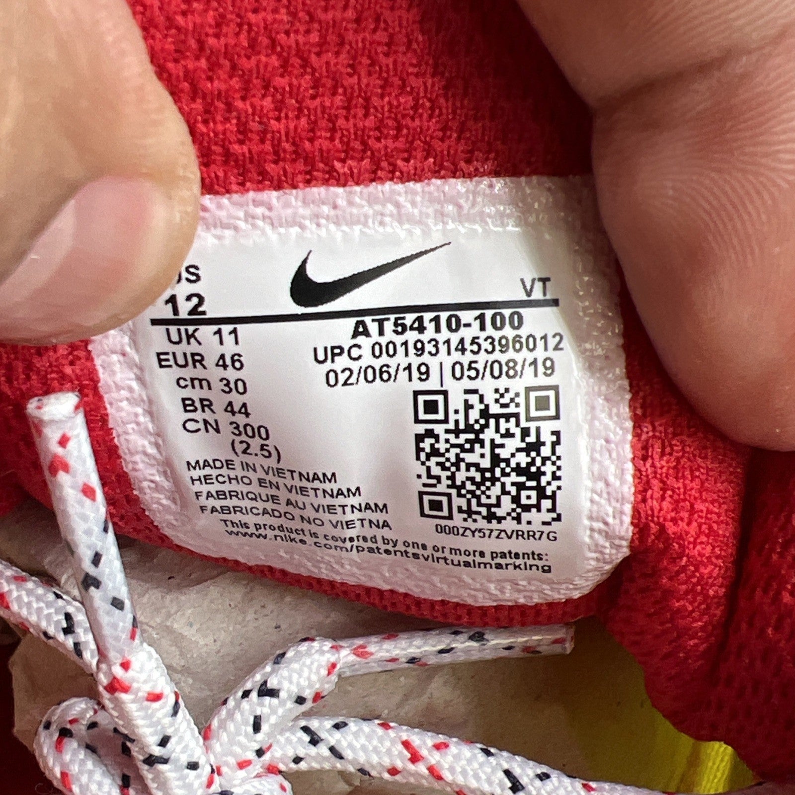 Size 12 - Nike Air Ghost Racer Retro Neon Yellow (AT5410-100)