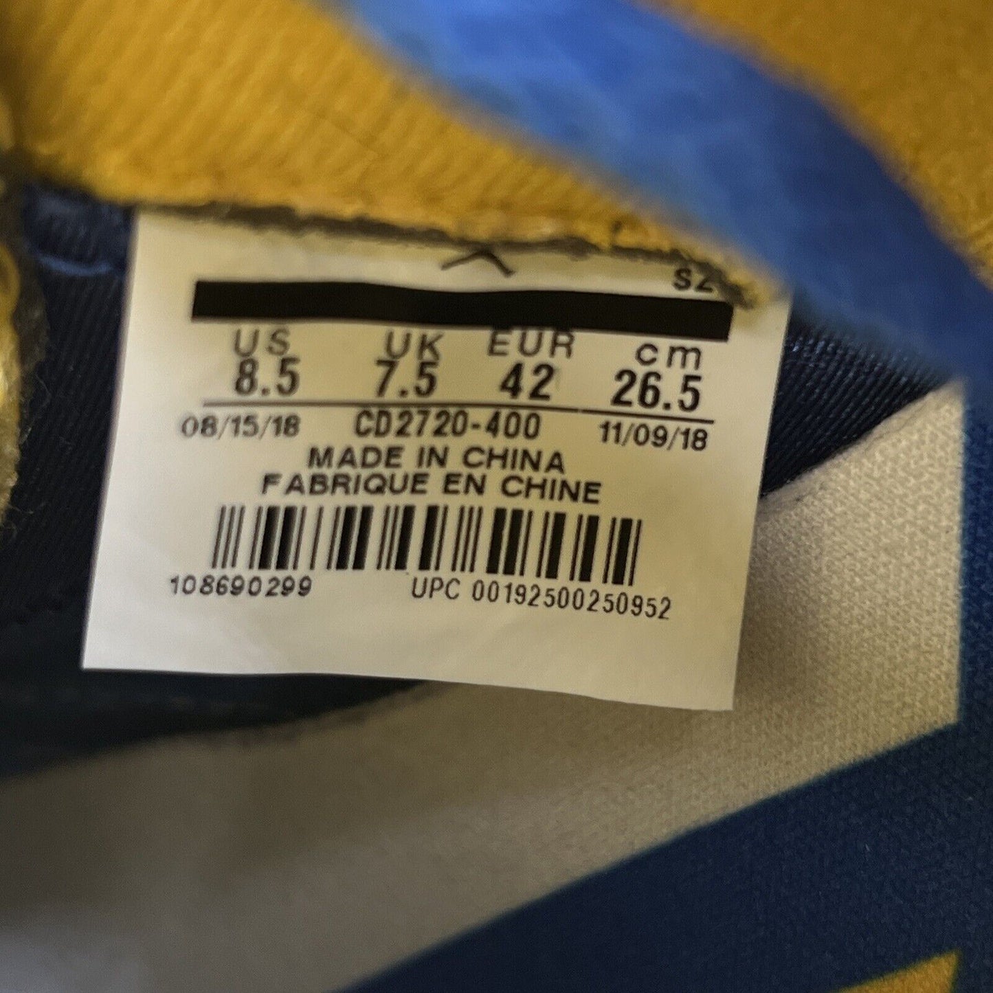 Size 8.5 - Air Jordan 5 Retro Laney (CD2720-400)