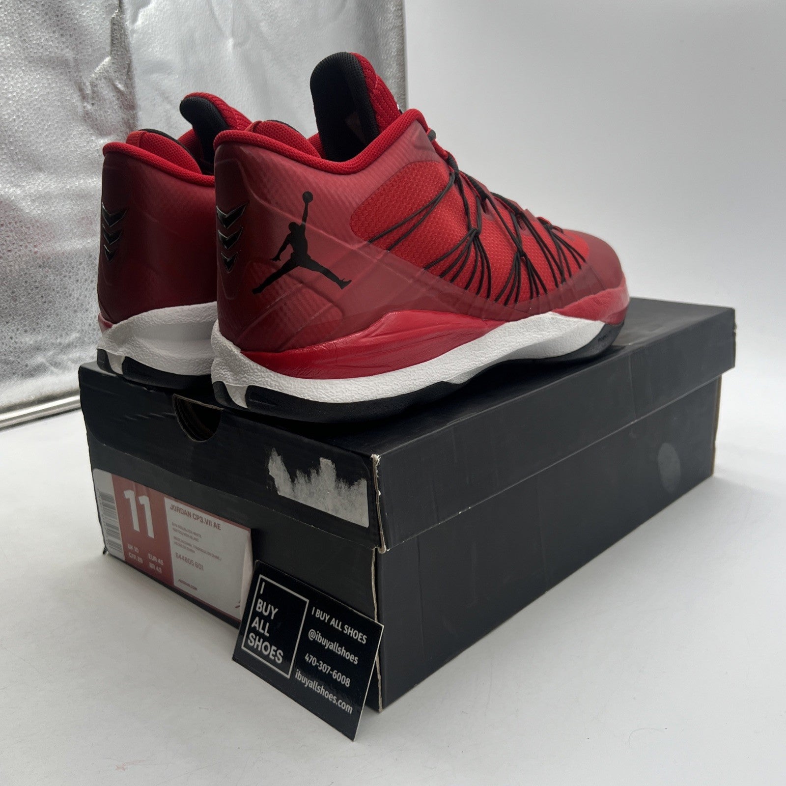 Size 11 - Jordan CP3.VII AE Red (644805-601)