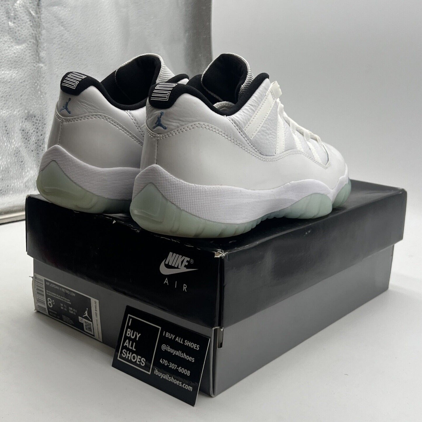 Size 8.5 - Air Jordan 11 Retro Low Legend Blue (AV2187-117)