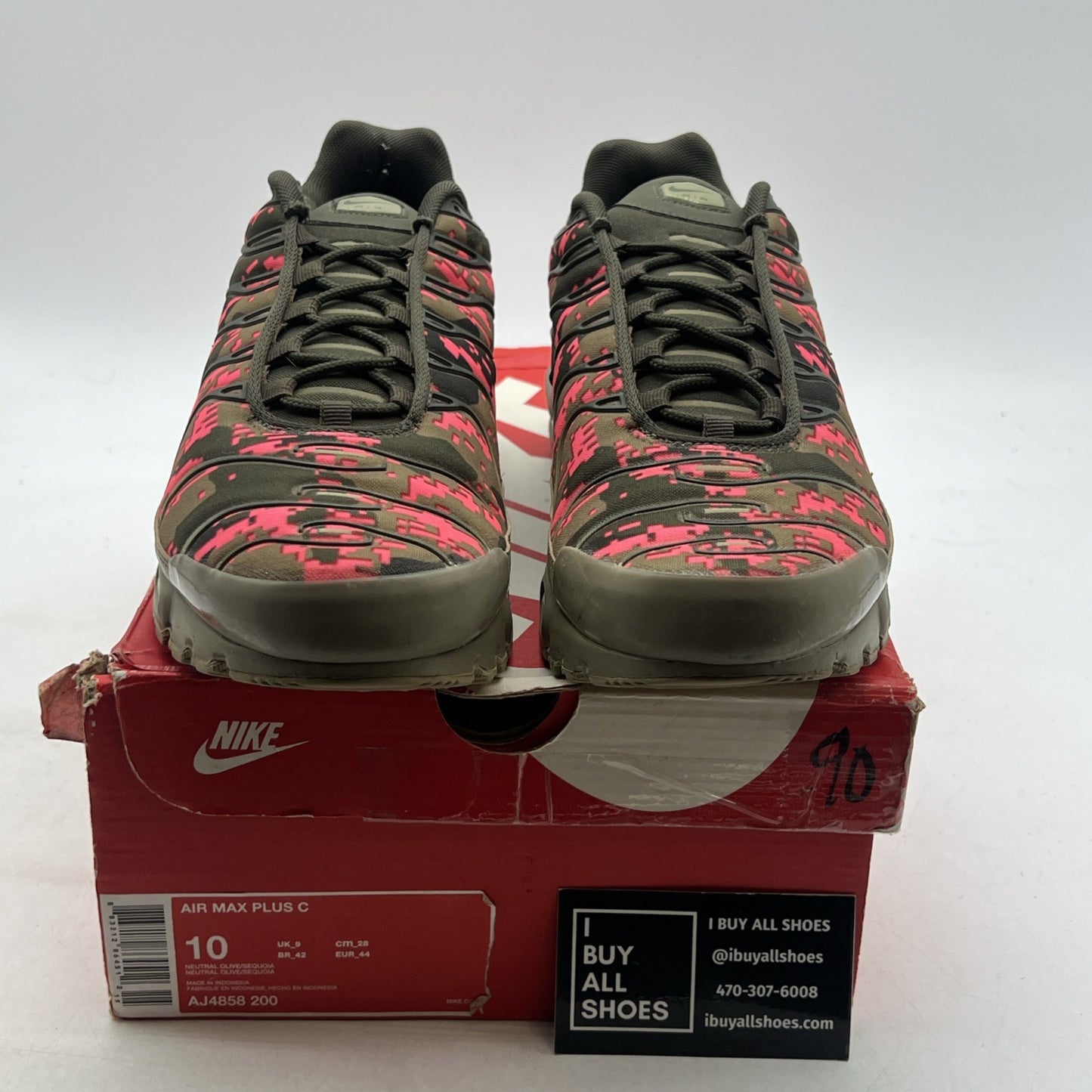 Size 10 - Nike Air Max Plus Neutral Olive (AJ4858-200)