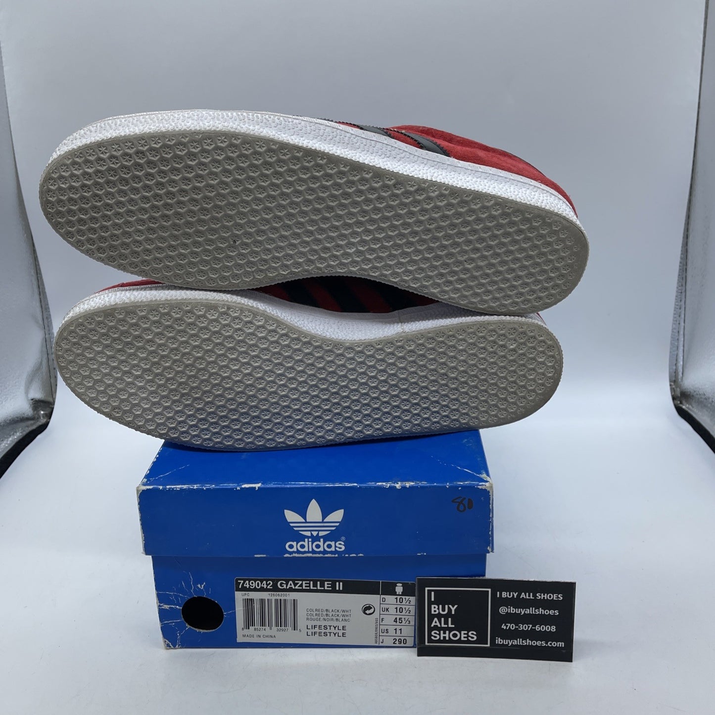 Size 11 - adidas Gazelle Manchester United Athletic Limited Streetwear (749042)