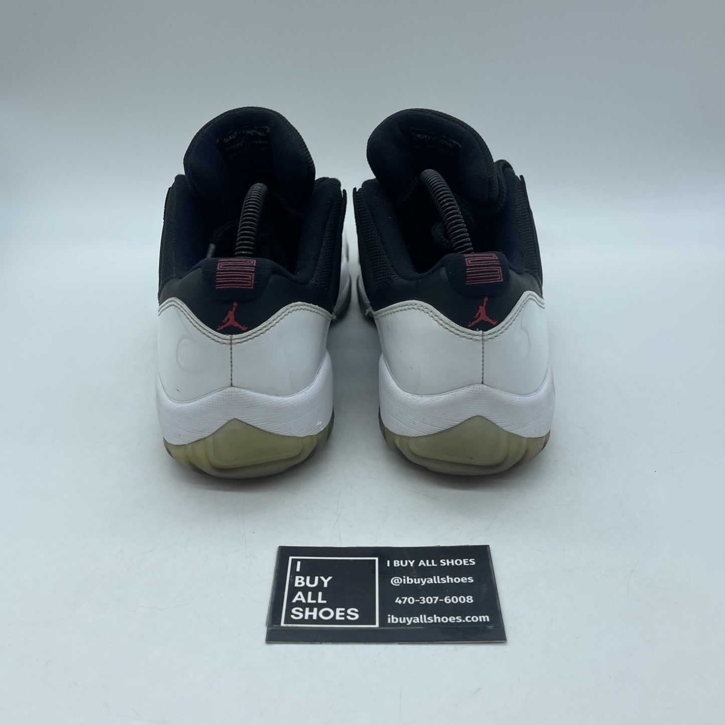 Size 8.5 - Air Jordan 11 Retro Low Tuxedo (528895-110)