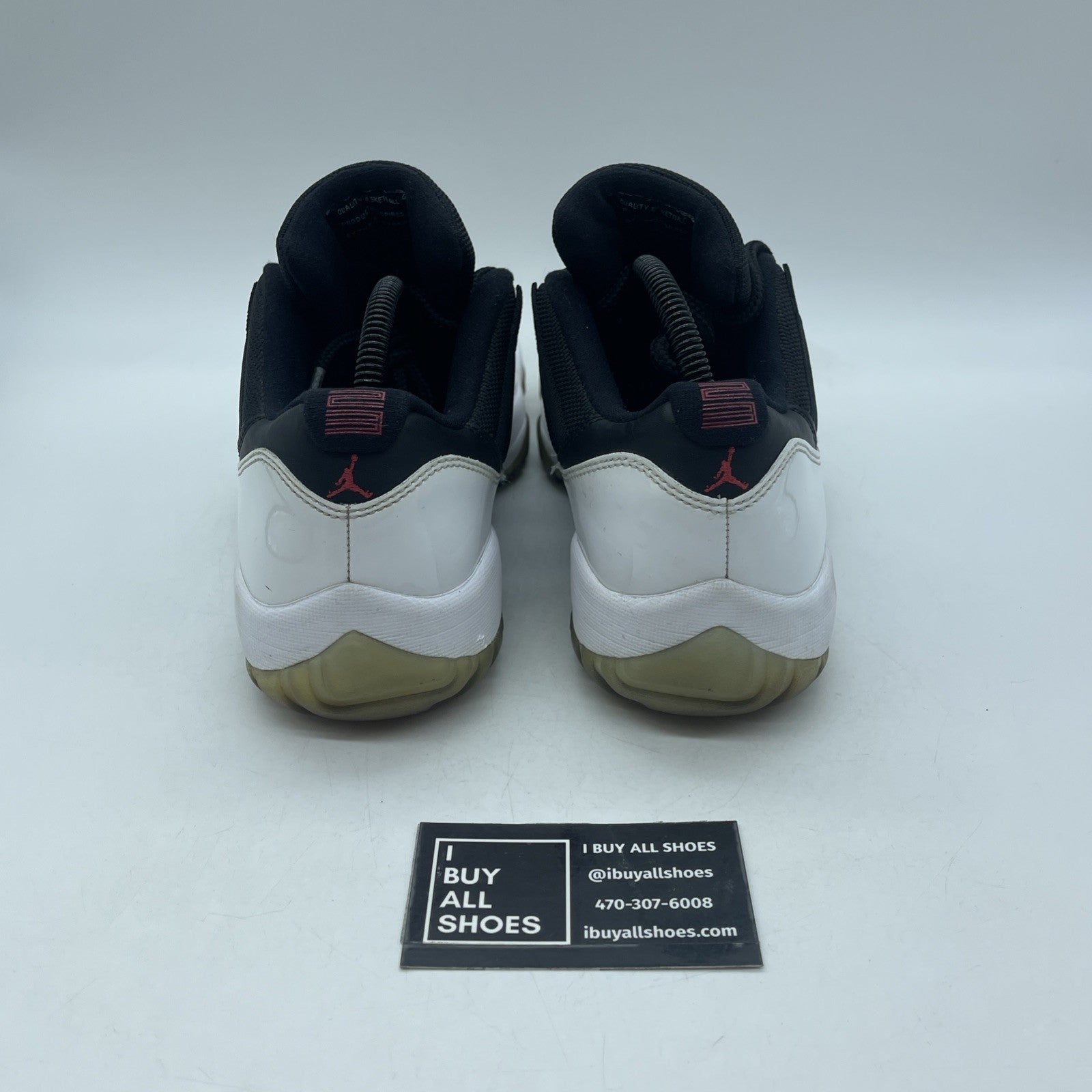 Size 8.5 - Air Jordan 11 Retro Low Tuxedo (528895-110)