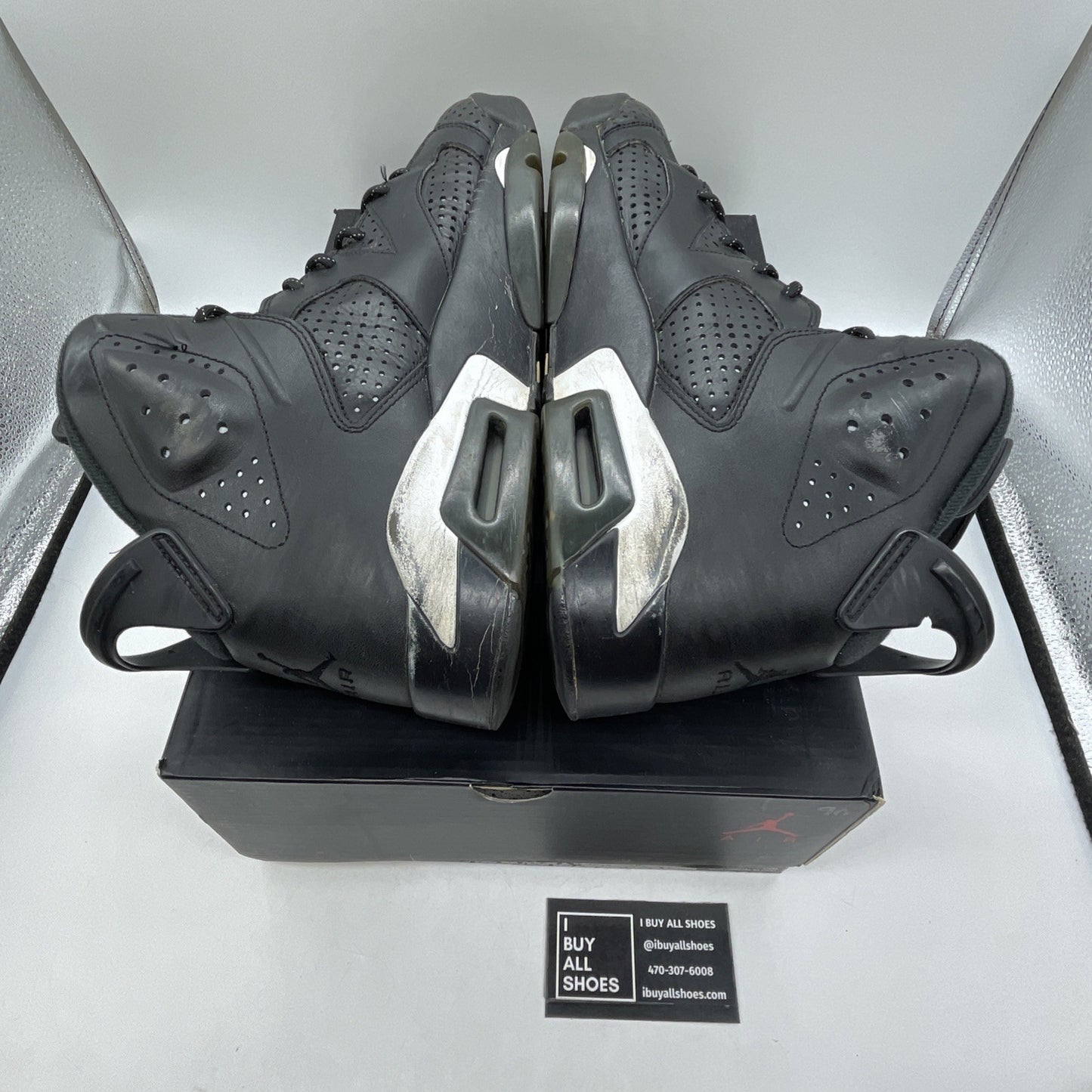 Size 11 - Air Jordan 6 Retro Black Cat (384664-020)