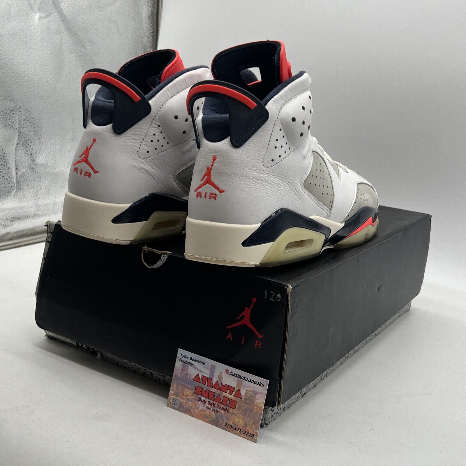 Size 12 - Air Jordan 6 Retro Tinker (384664-104)