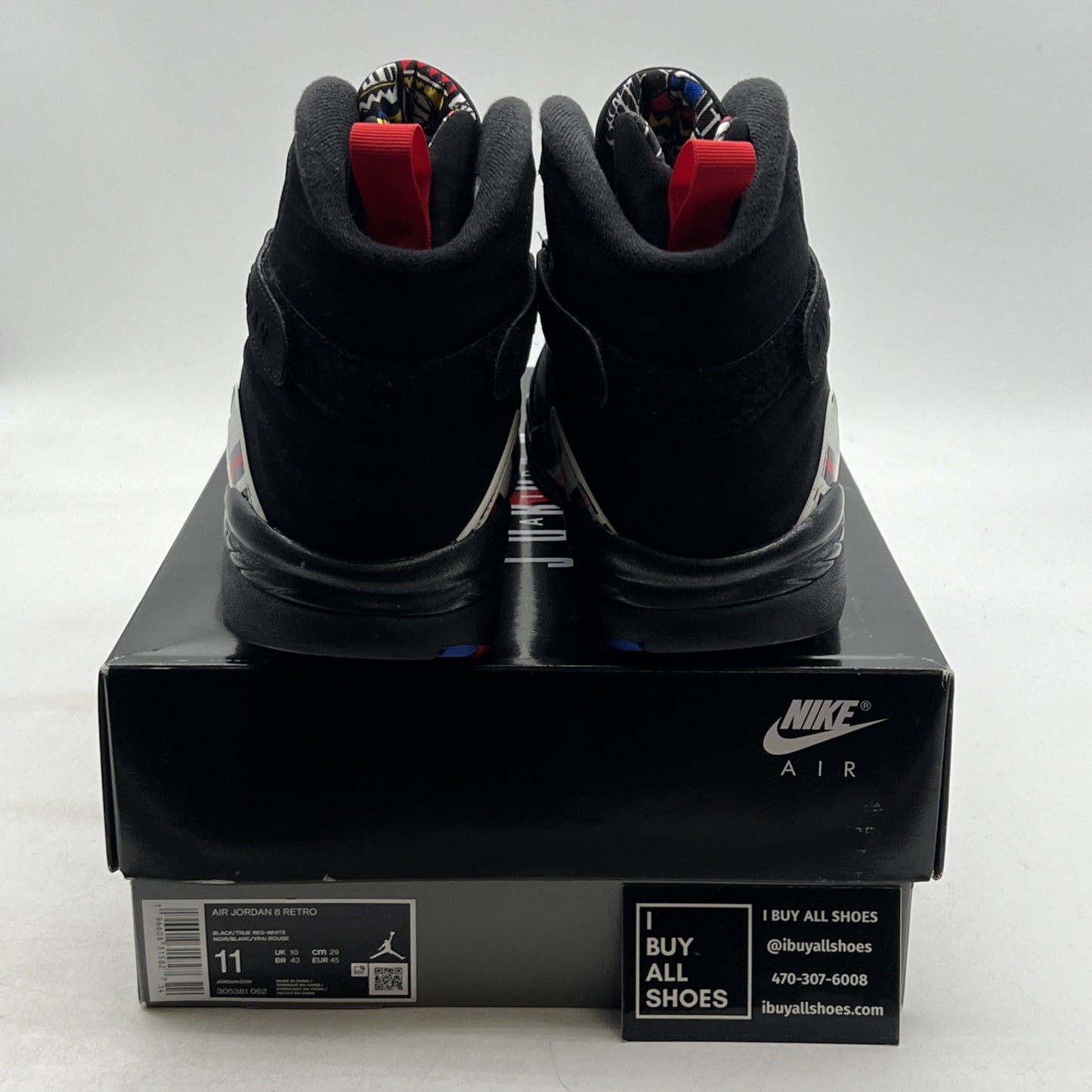 Size 11 - Air Jordan 8 Retro Mid Playoff (305381-062)