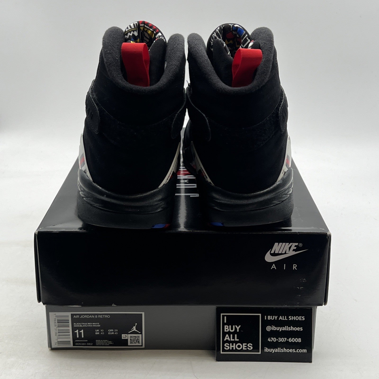 Size 11 - Air Jordan 8 Retro Mid Playoff (305381-062)
