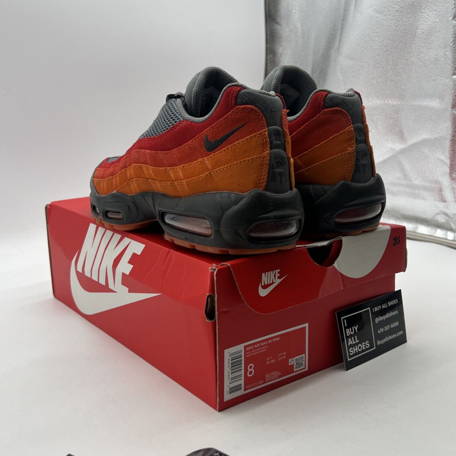 Size 8 - Nike Air Max 95 Premium Atlanta (FZ4125-060)