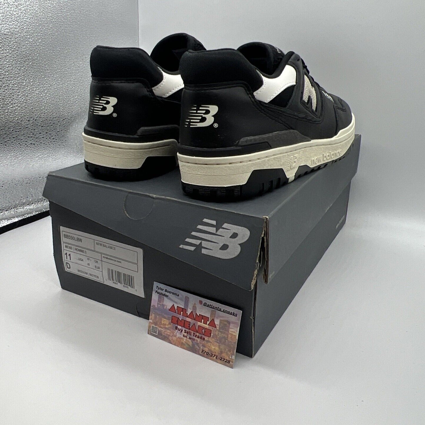 Size 11 - New Balance 550 Panda Brand New Og All