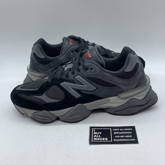 Size 10 - New Balance 9060 Black Castlerock (U9060BLK)