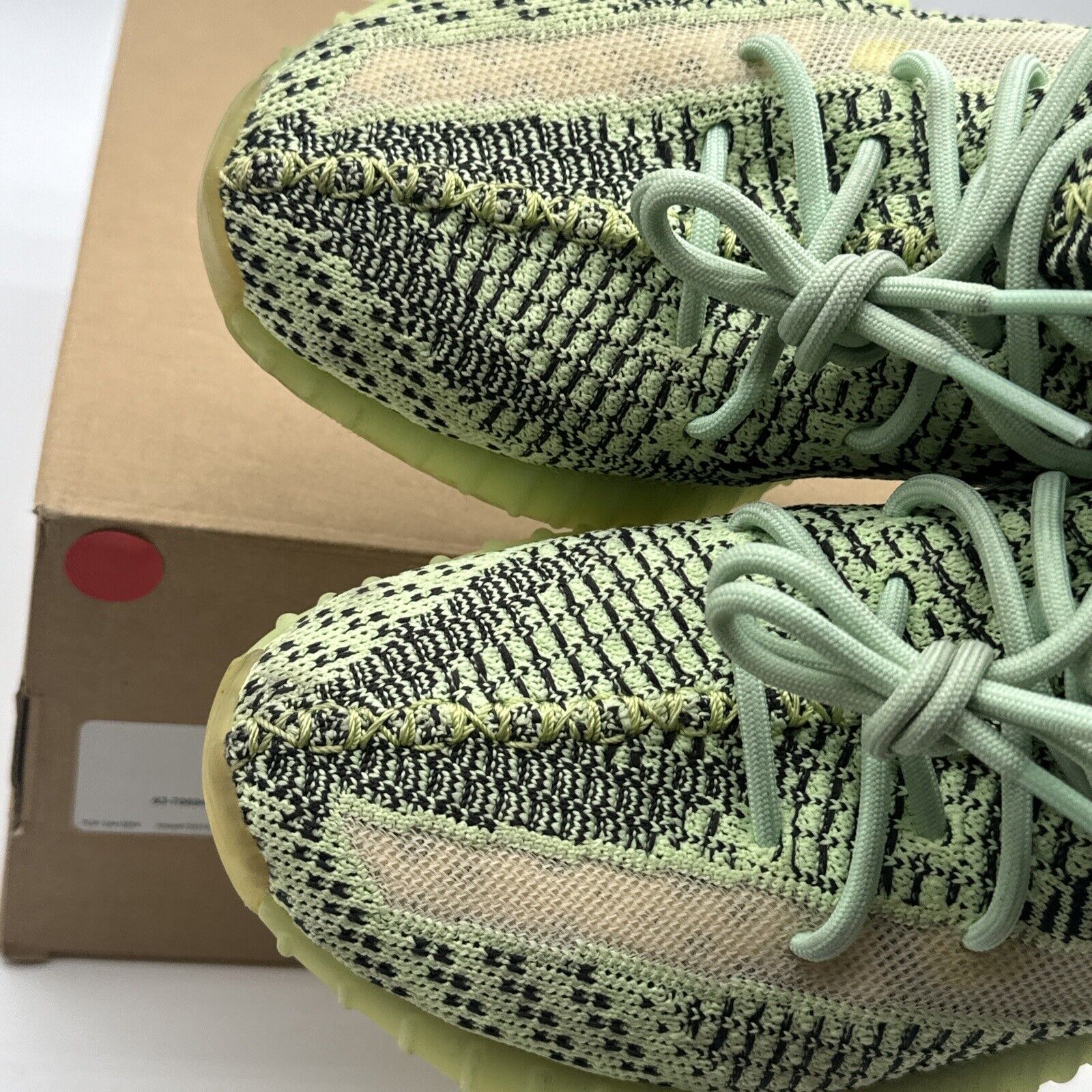 Size 6.5 - adidas Yeezy Boost 350 V2 Yeezreel Non-Reflective Green Rare Size OG