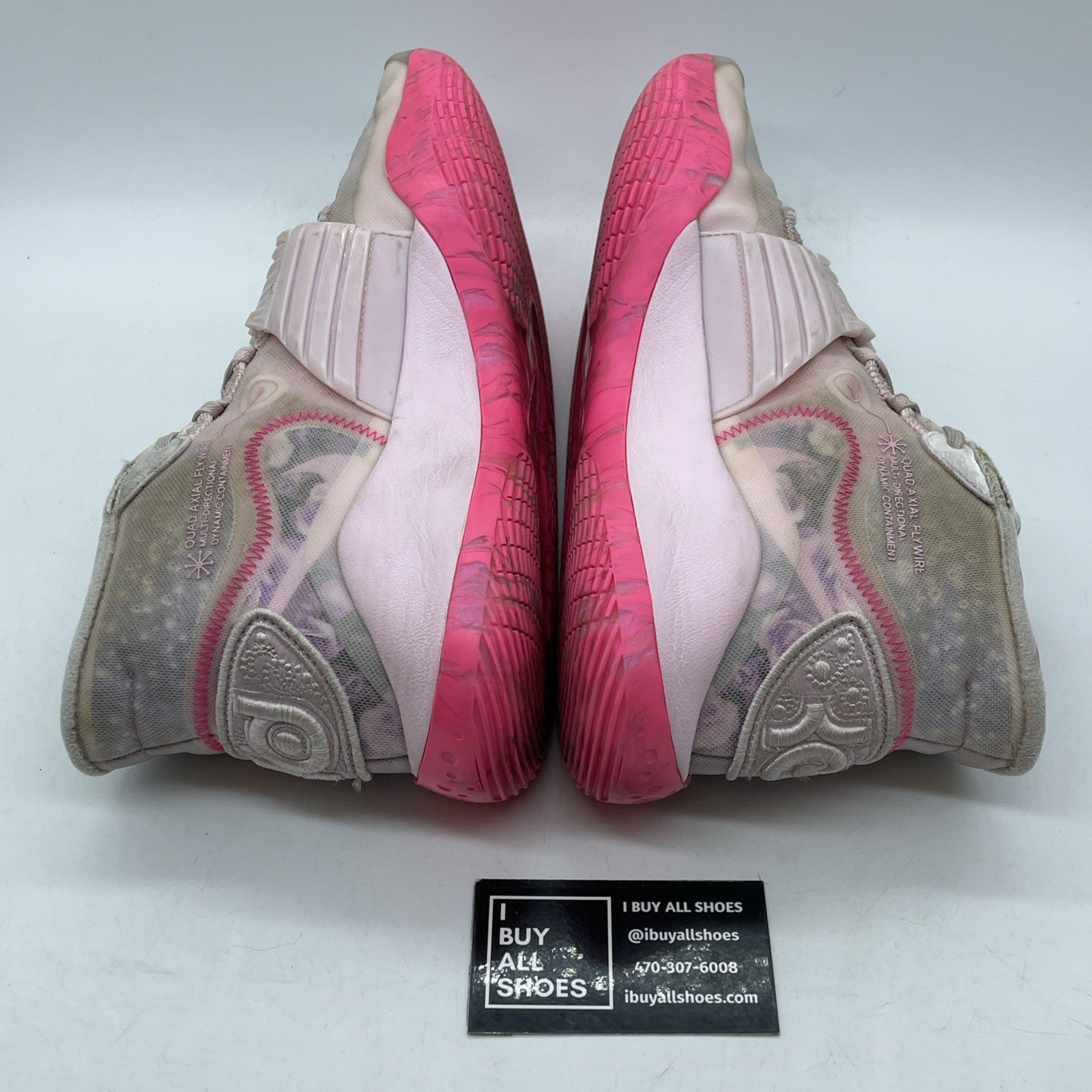 Size 11.5 - Nike Kevin Durant KD 12 AUNT PEARL Pink Suede Leather  (CT2740 900)