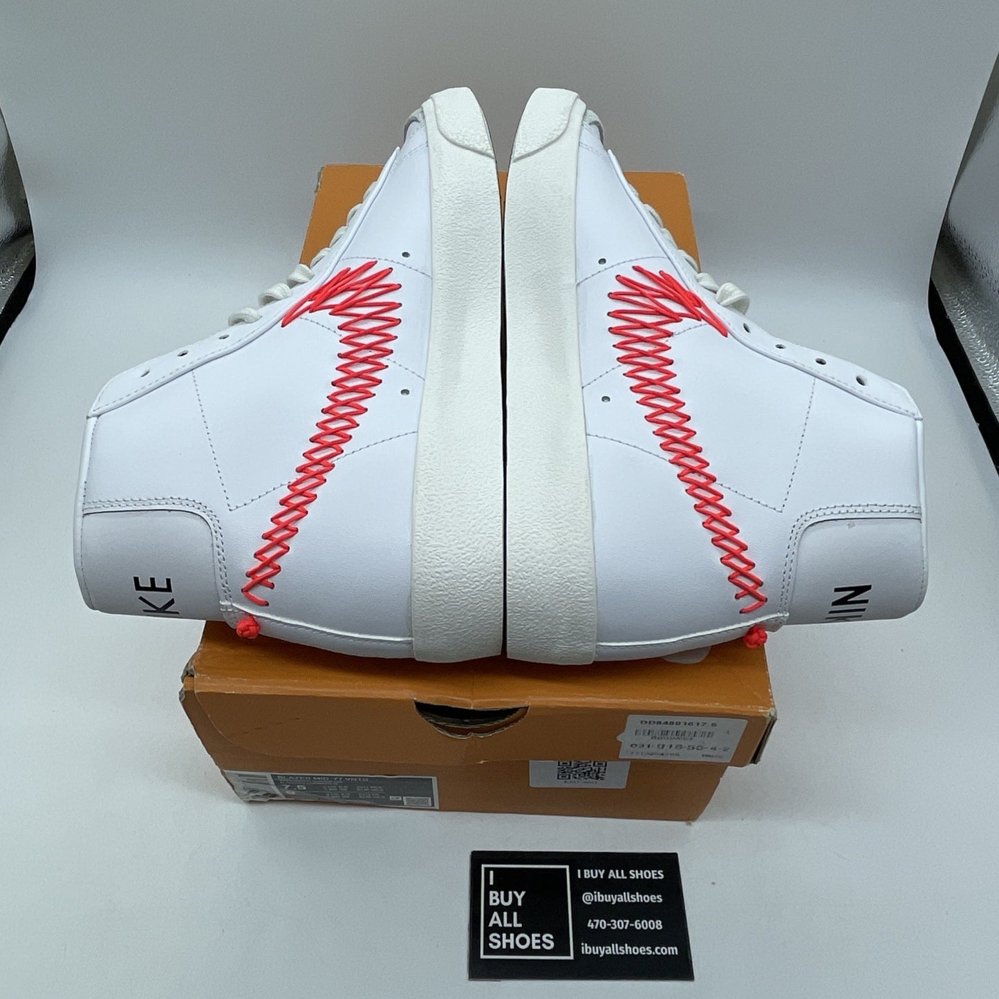 Size 7.5 - Nike Blazer '77 Vintage Mid Double Zig Zag Stitched Swoosh