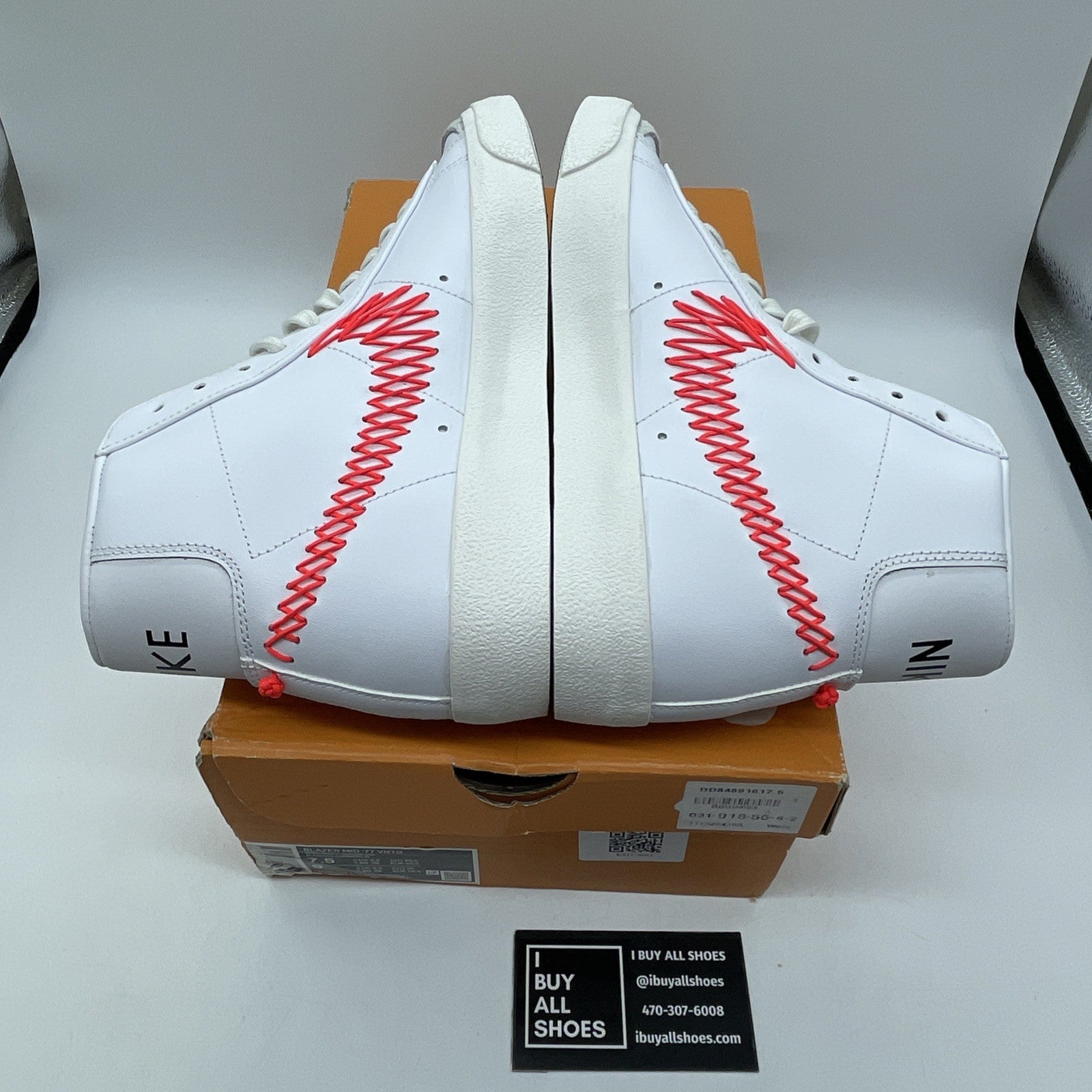 Size 7.5 - Nike Blazer '77 Vintage Mid Double Zig Zag Stitched Swoosh
